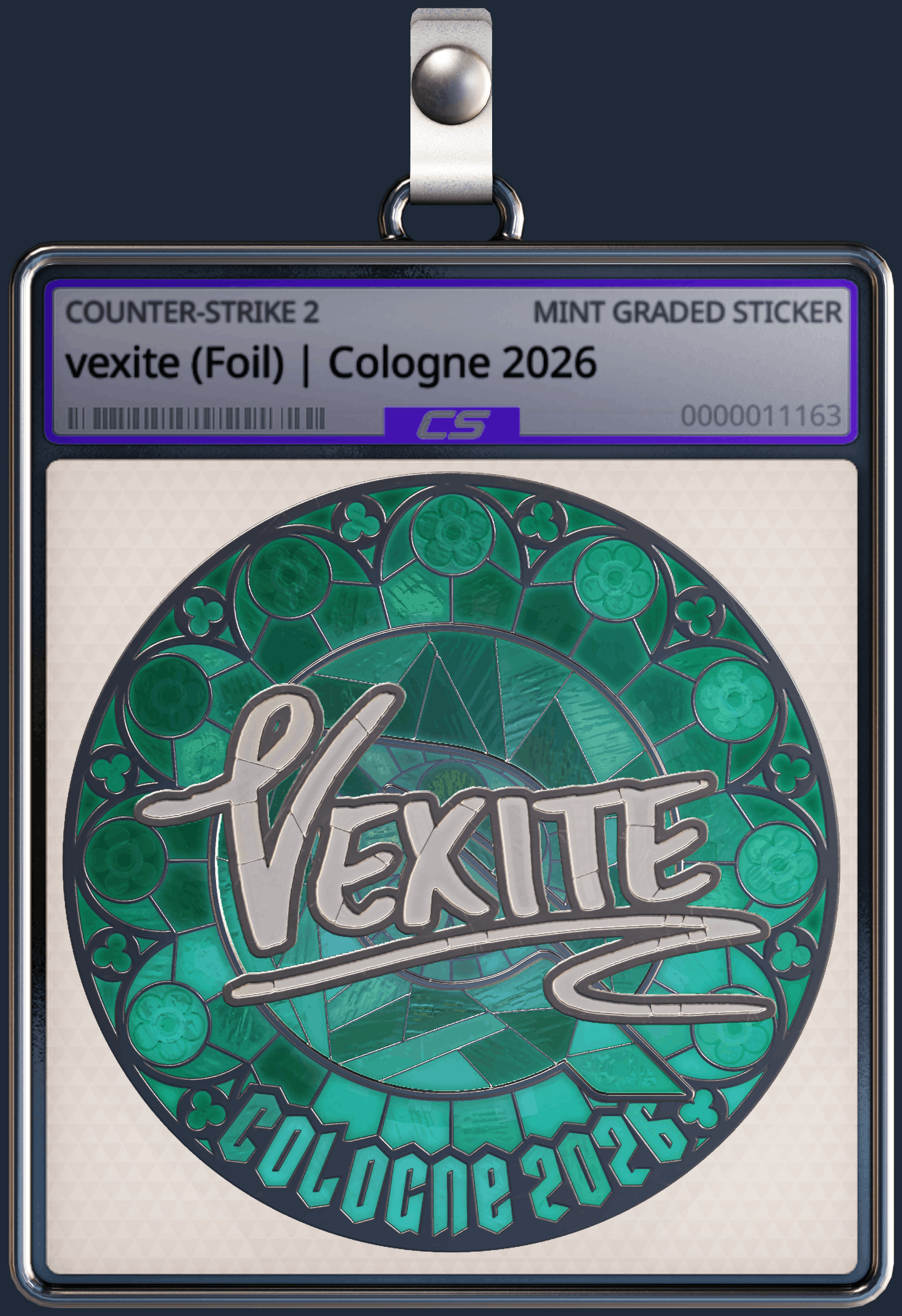 Sticker | vexite (Foil) | Cologne 2026 Image