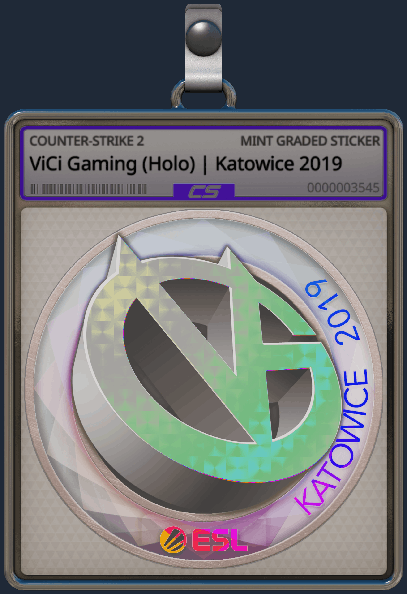 Sticker | ViCi Gaming (Holo) | Katowice 2019 Image