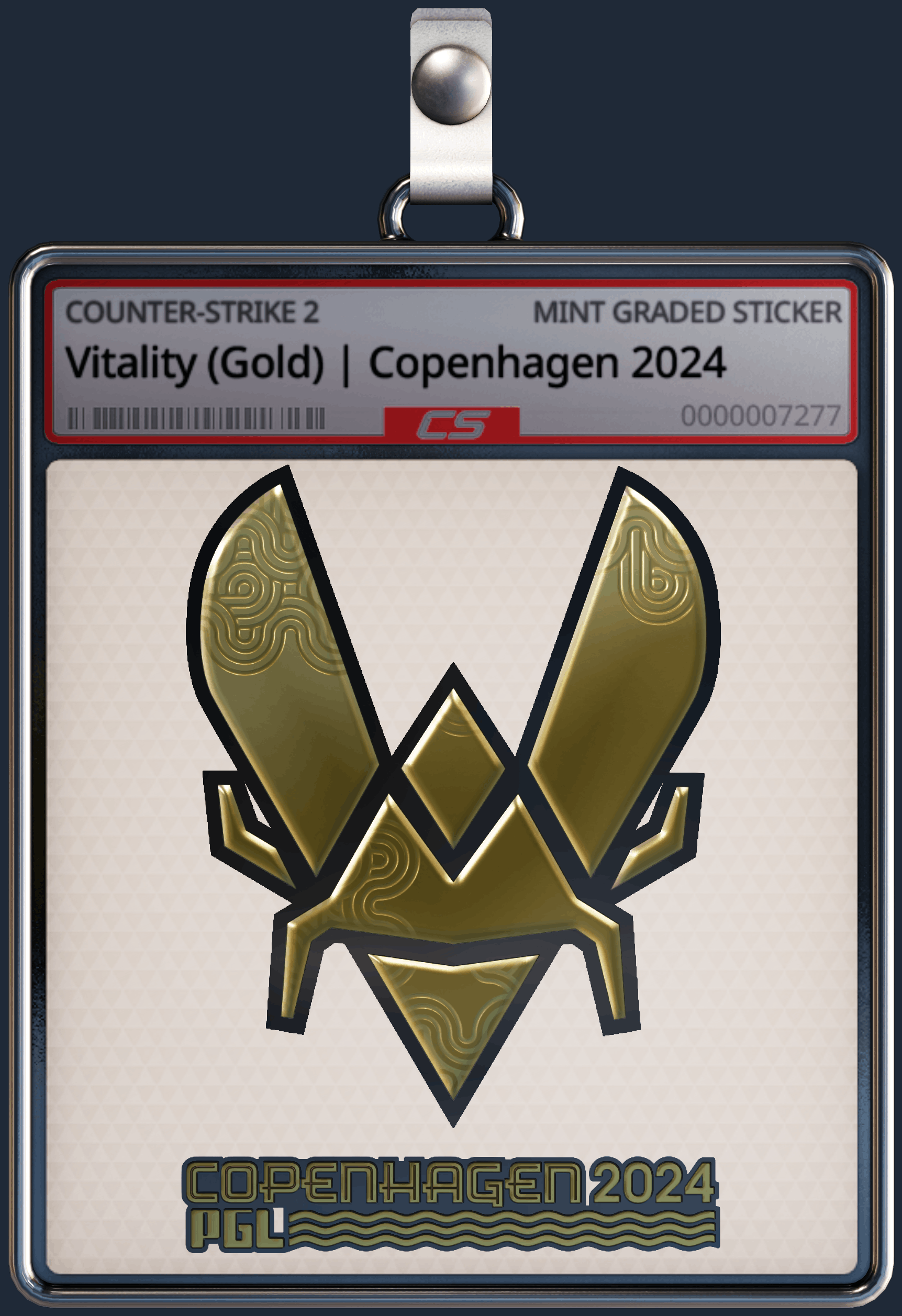 Sticker | Vitality (Gold) | Copenhagen 2024 Image