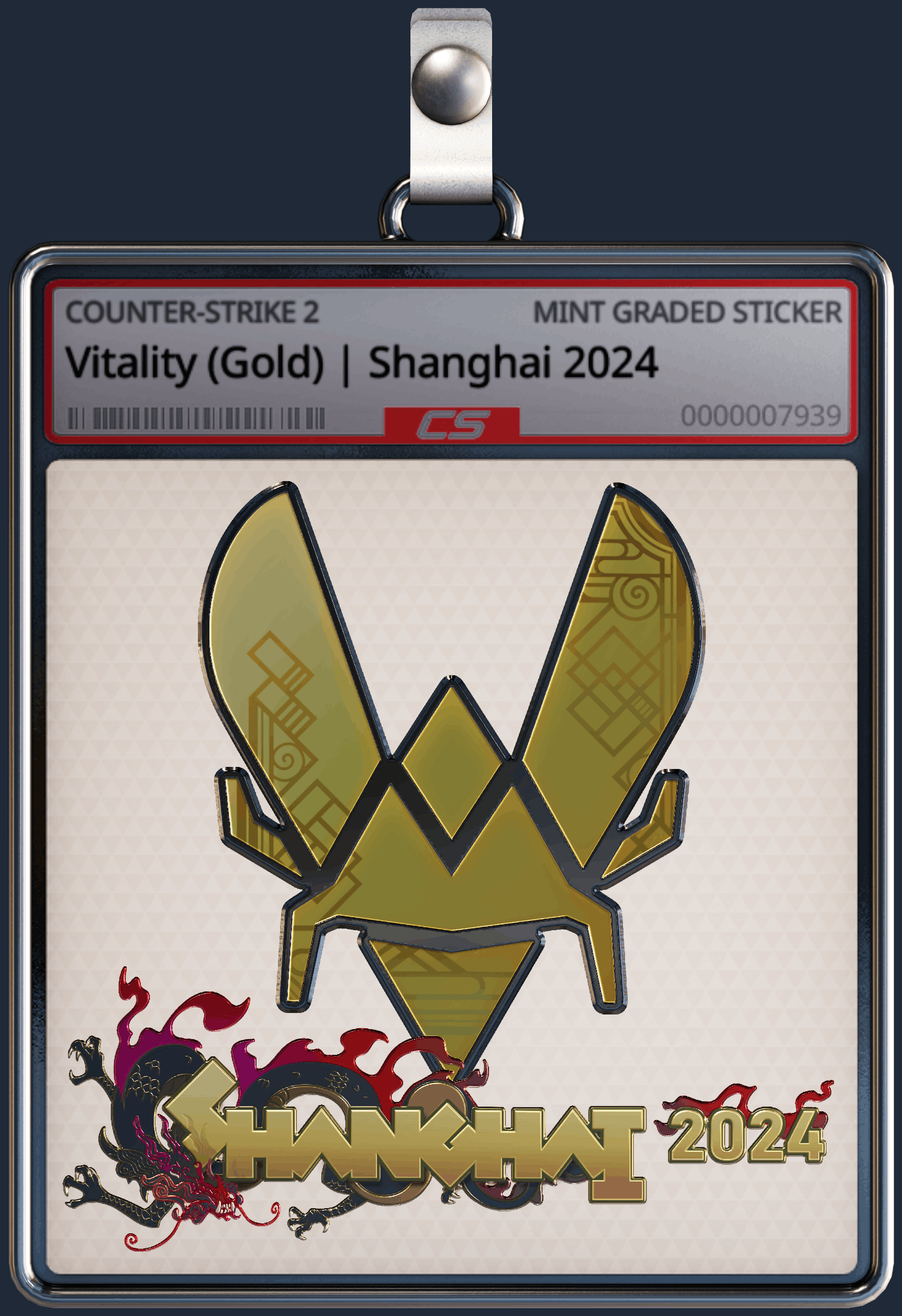 Sticker | Vitality (Gold) | Shanghai 2024 Image