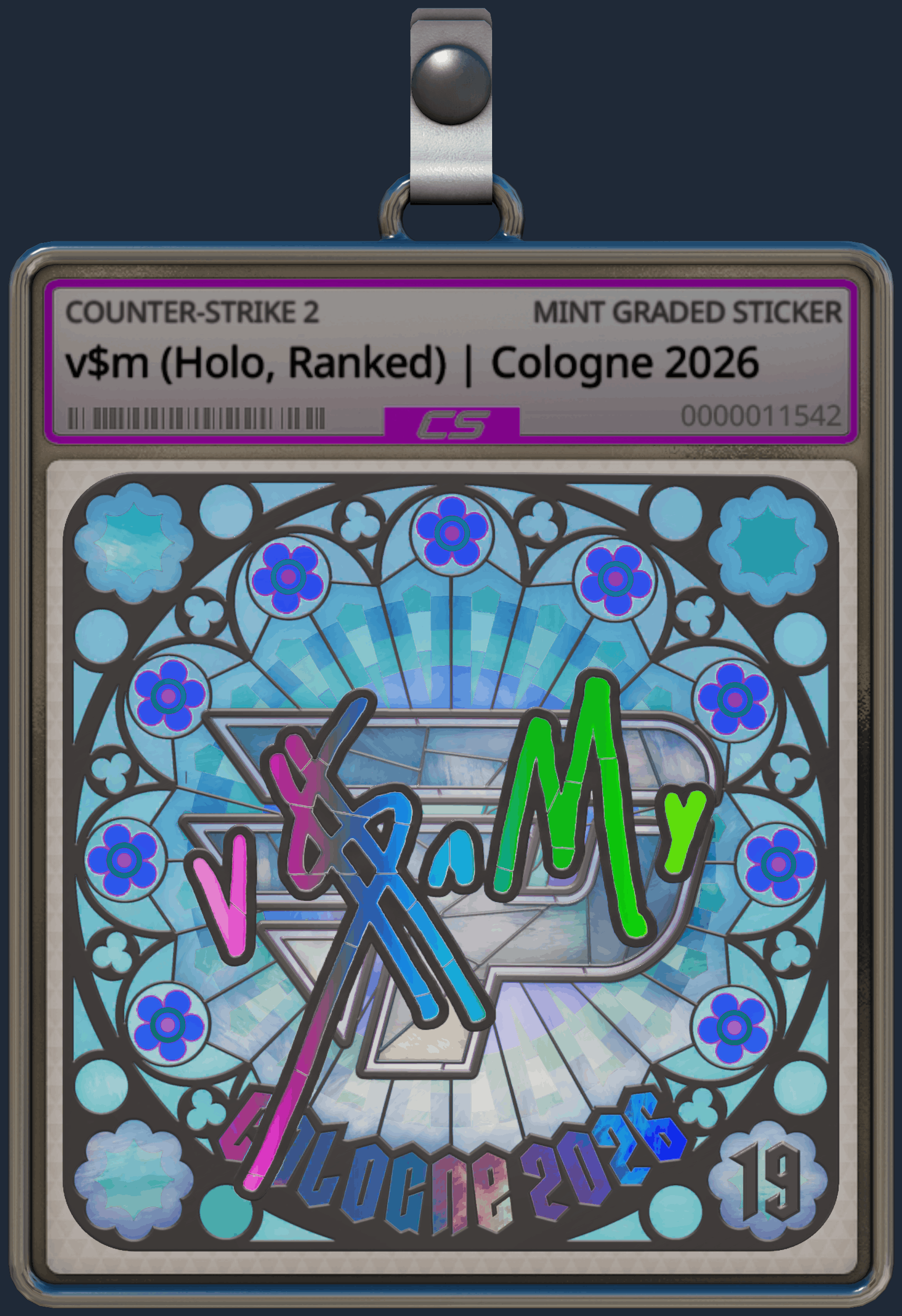 Sticker | v$m (Holo, Ranked) | Cologne 2026 Image