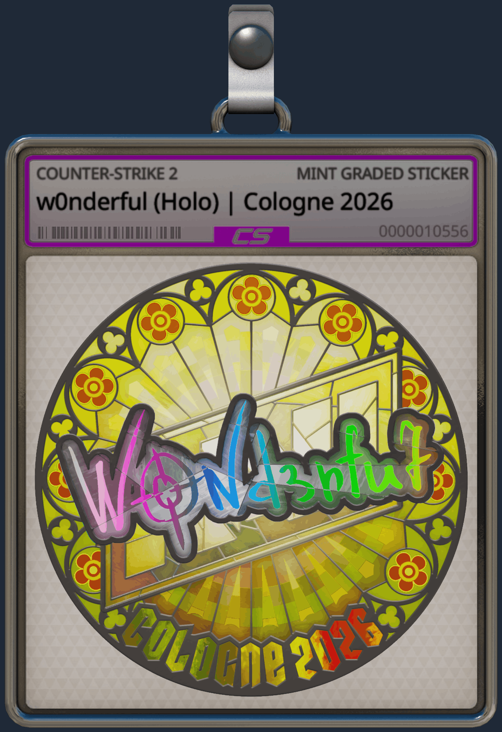 Sticker | w0nderful (Holo) | Cologne 2026 Image