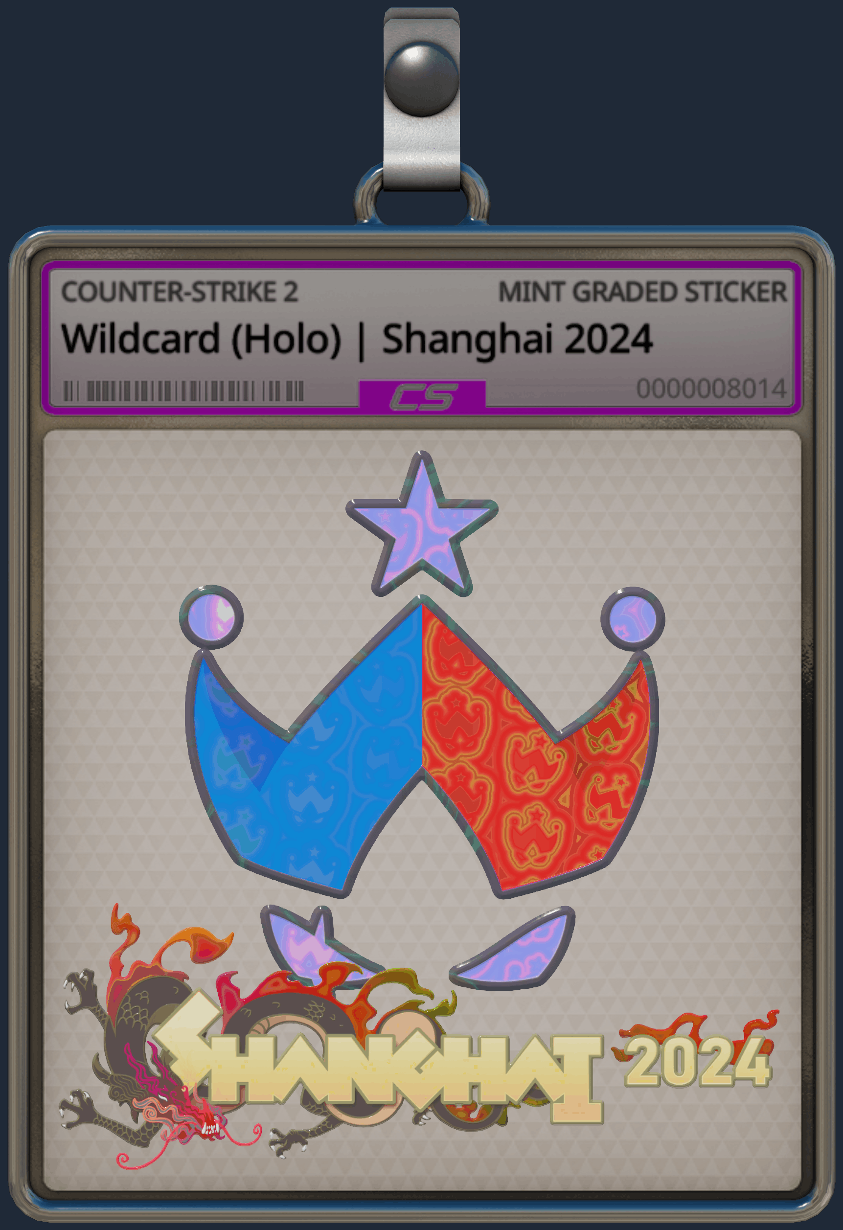 Sticker | Wildcard (Holo) | Shanghai 2024 Image