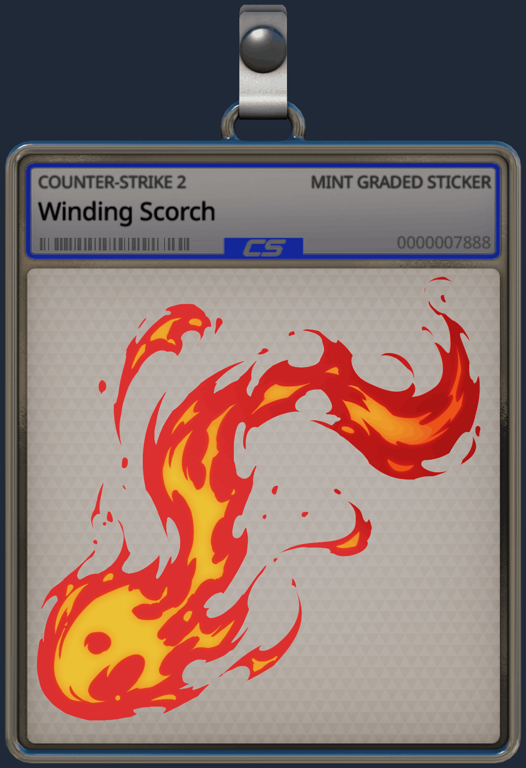 Sticker | Winding Scorch Image