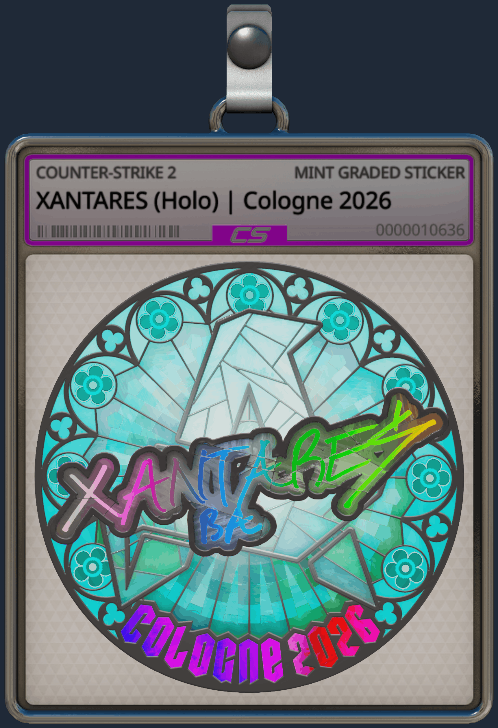 Sticker | XANTARES (Holo) | Cologne 2026 Image