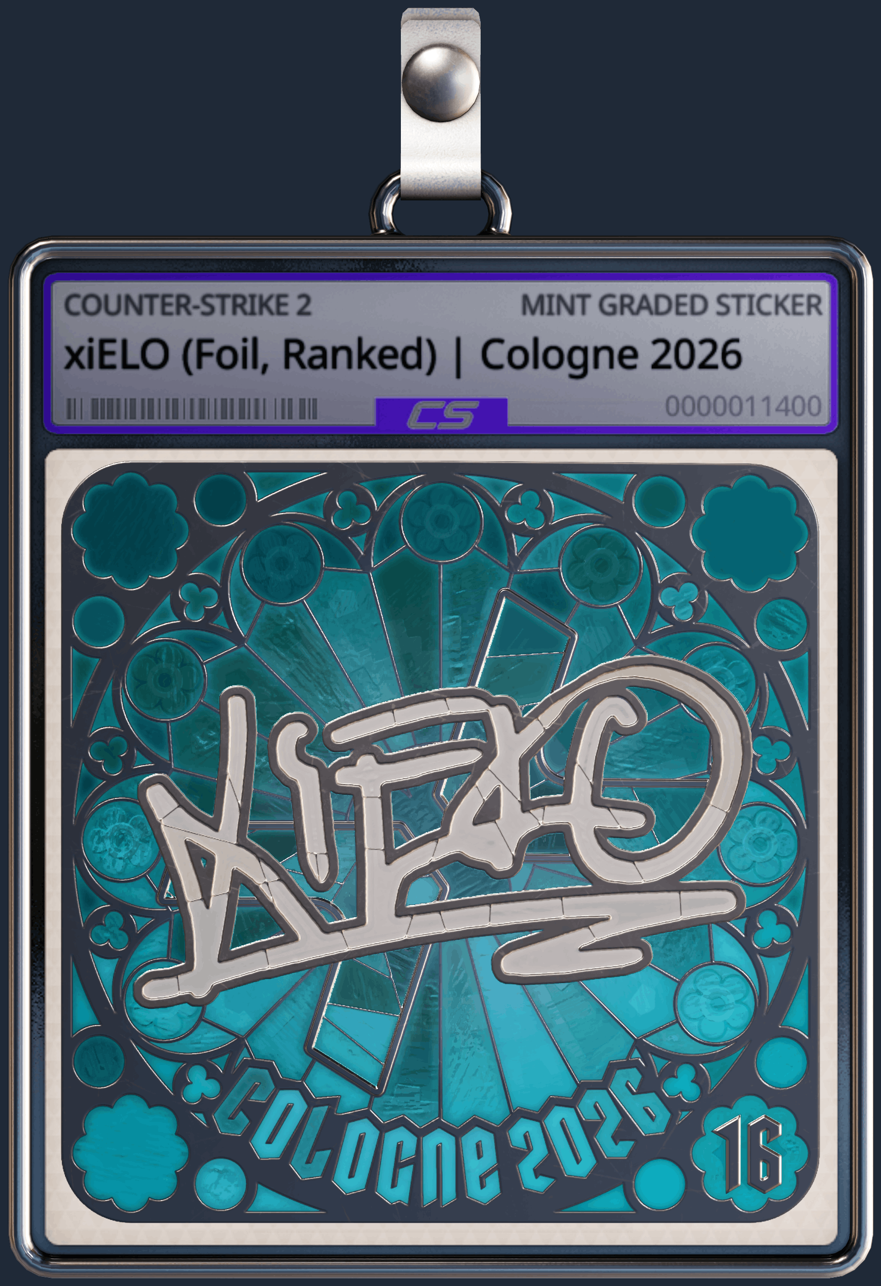 Sticker | xiELO (Foil, Ranked) | Cologne 2026 Image