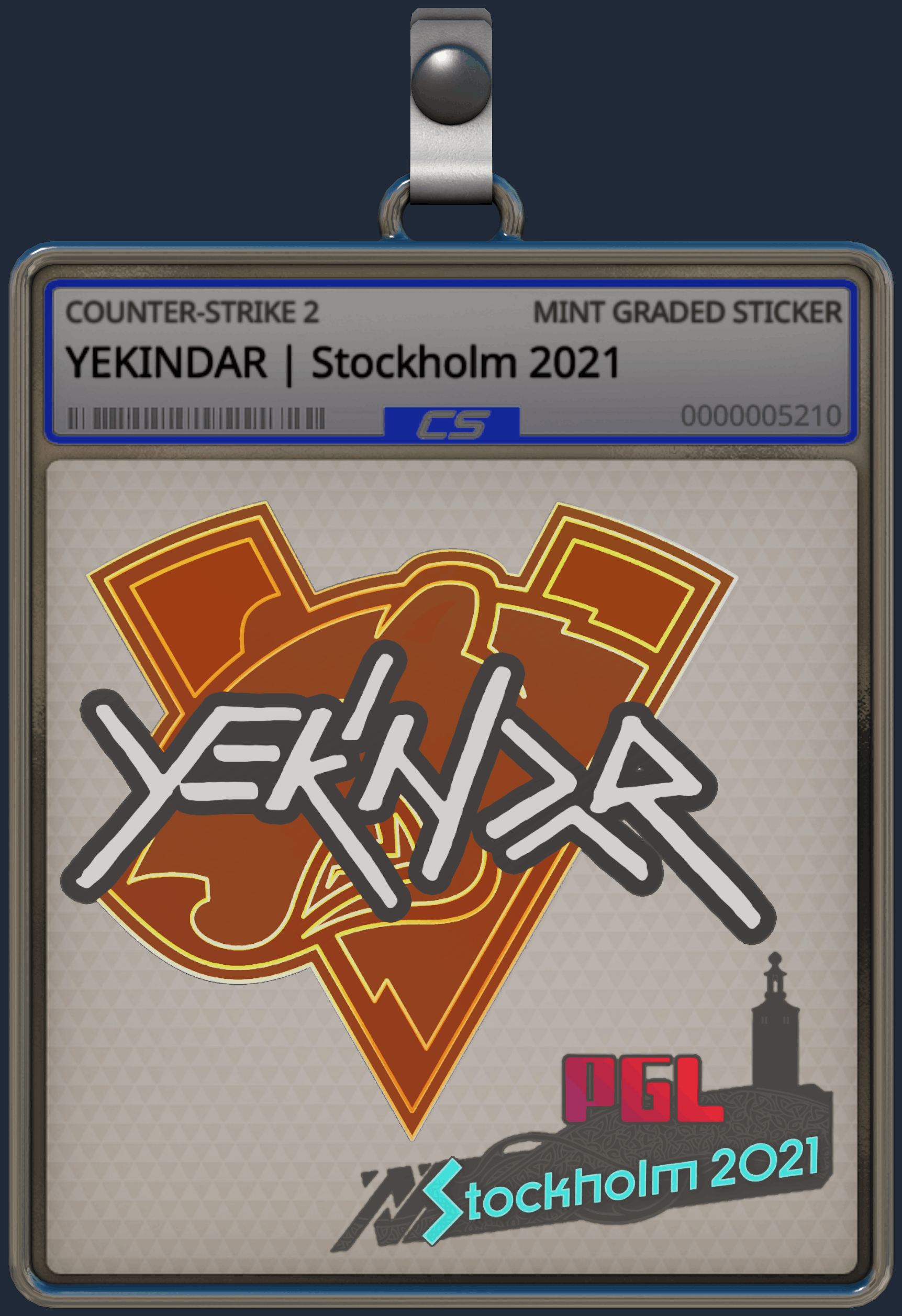 Sticker | YEKINDAR | Stockholm 2021 Image