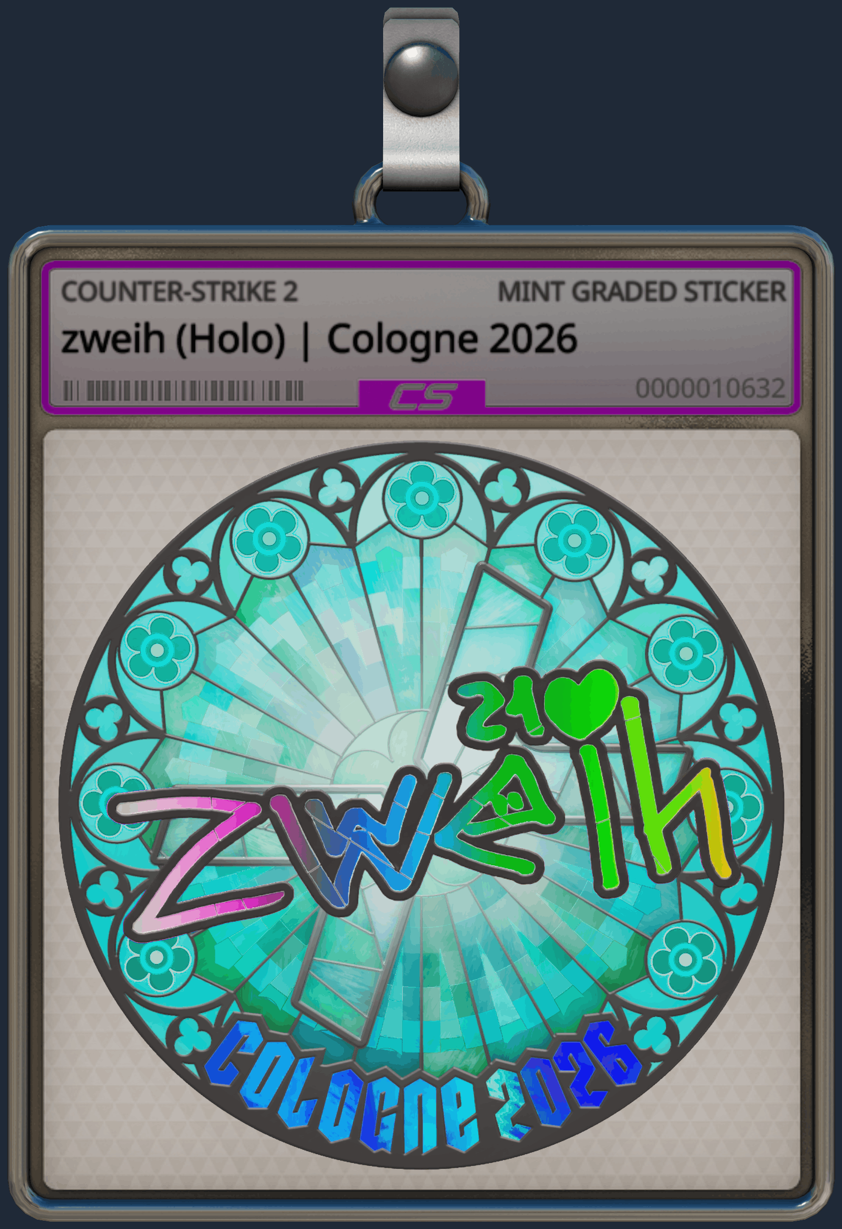 Sticker | zweih (Holo) | Cologne 2026 Image