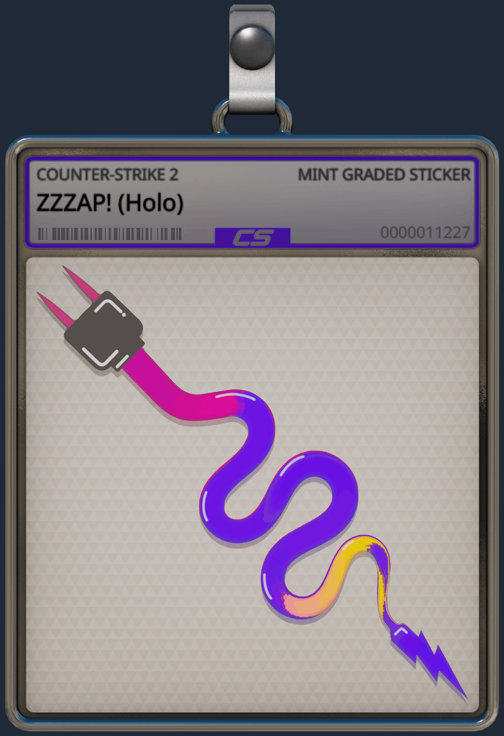Sticker | ZZZAP! (Holo) Image