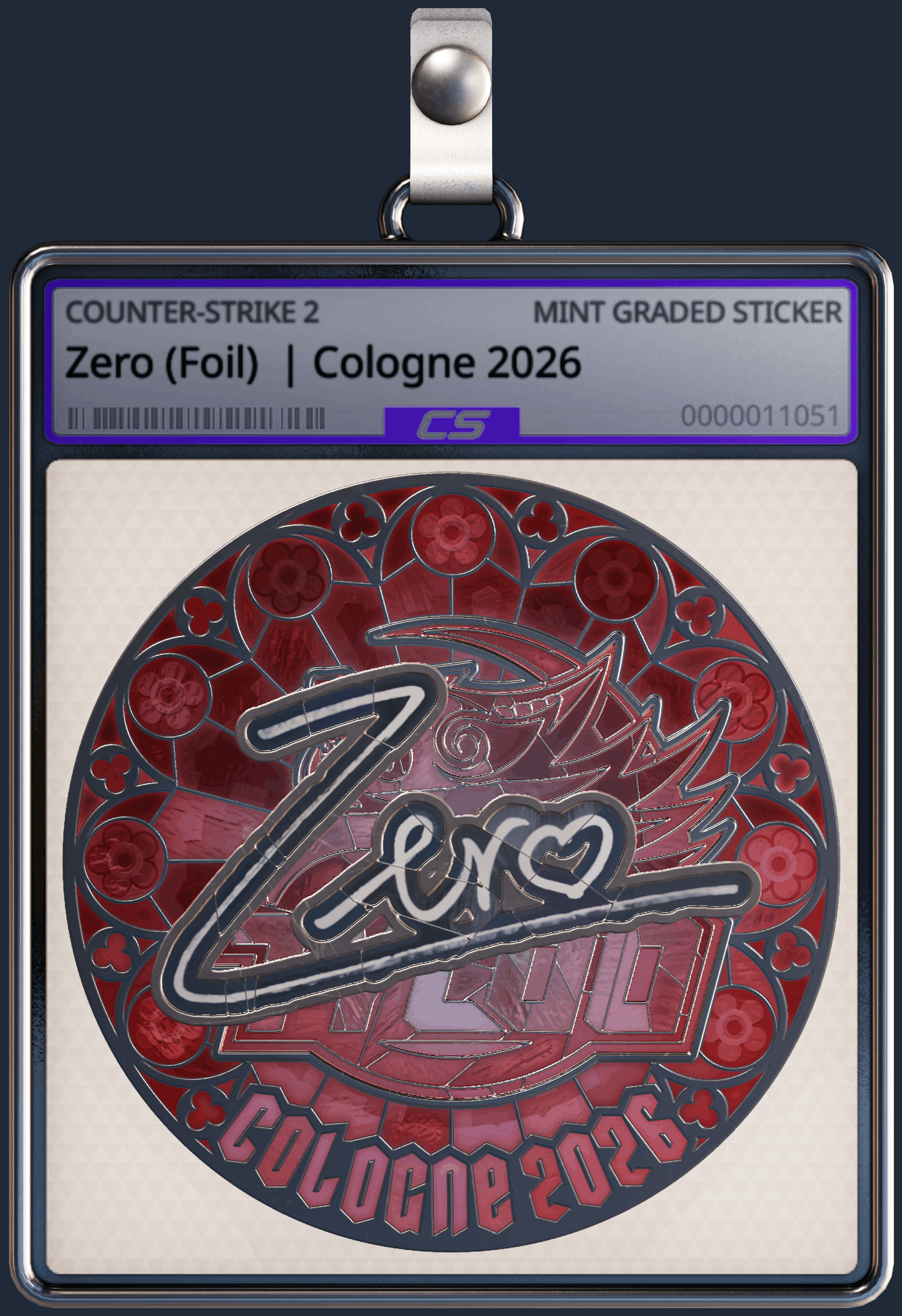 Sticker | Zero (Foil)  | Cologne 2026 Image