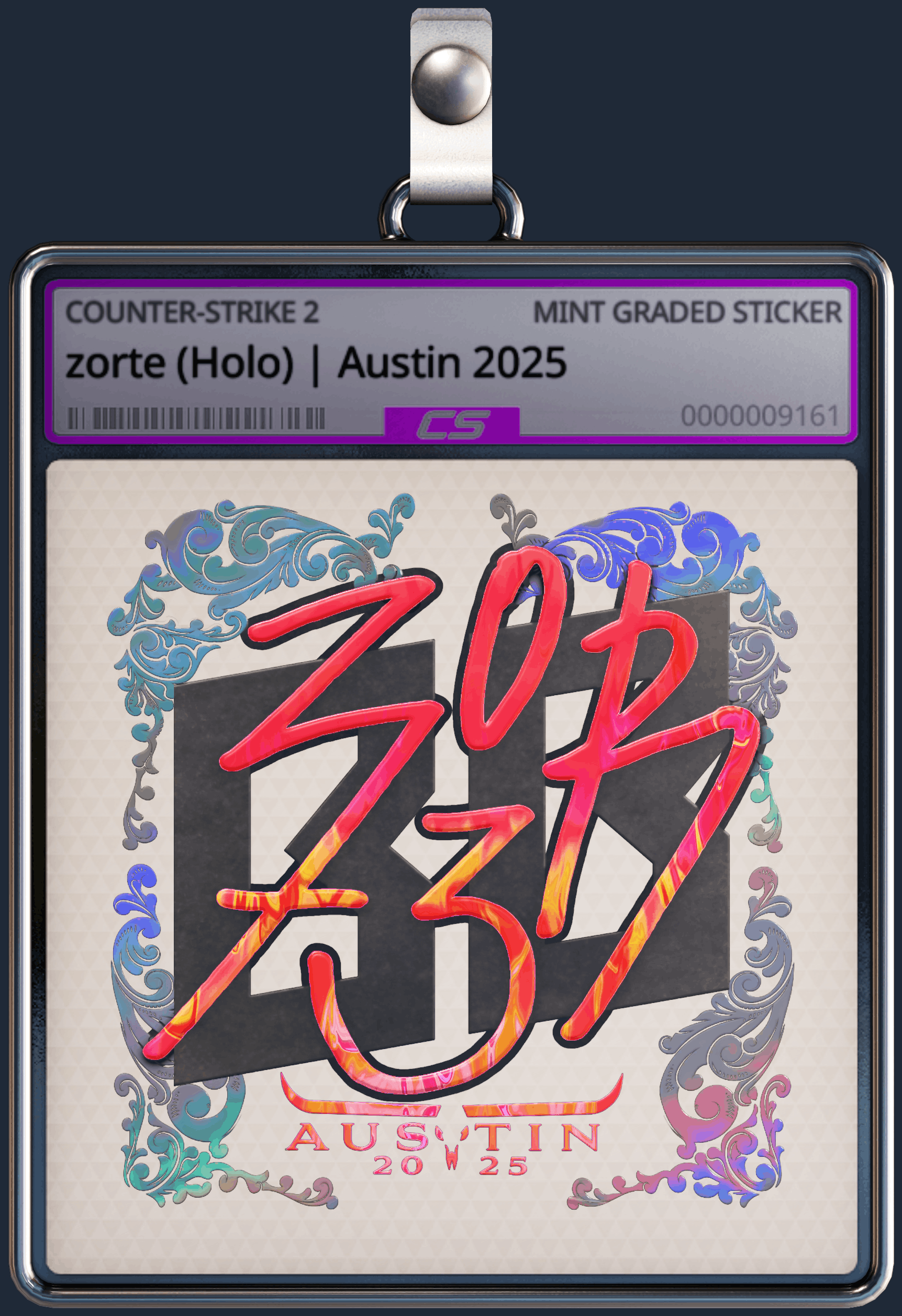 Sticker | zorte (Holo) | Austin 2025 Image
