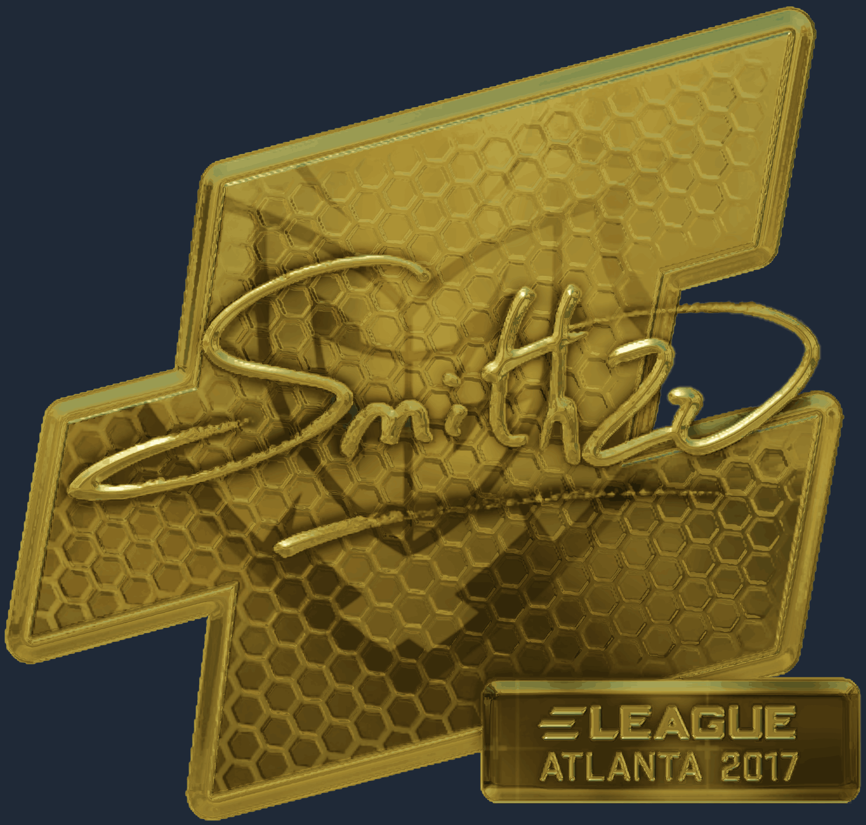 Sticker | SmithZz (Gold) | Atlanta 2017 Image