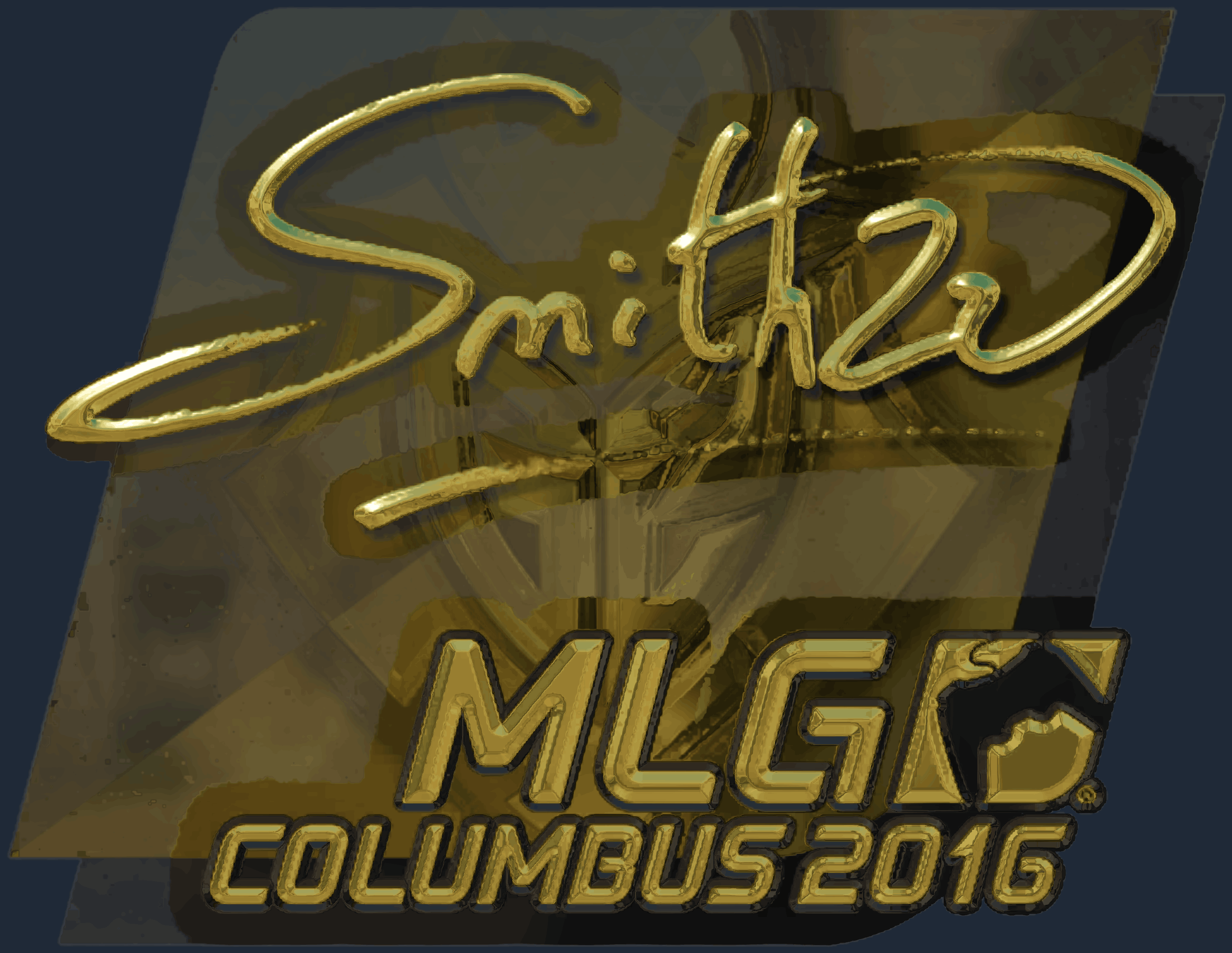 Sticker | SmithZz (Gold) | MLG Columbus 2016 Image