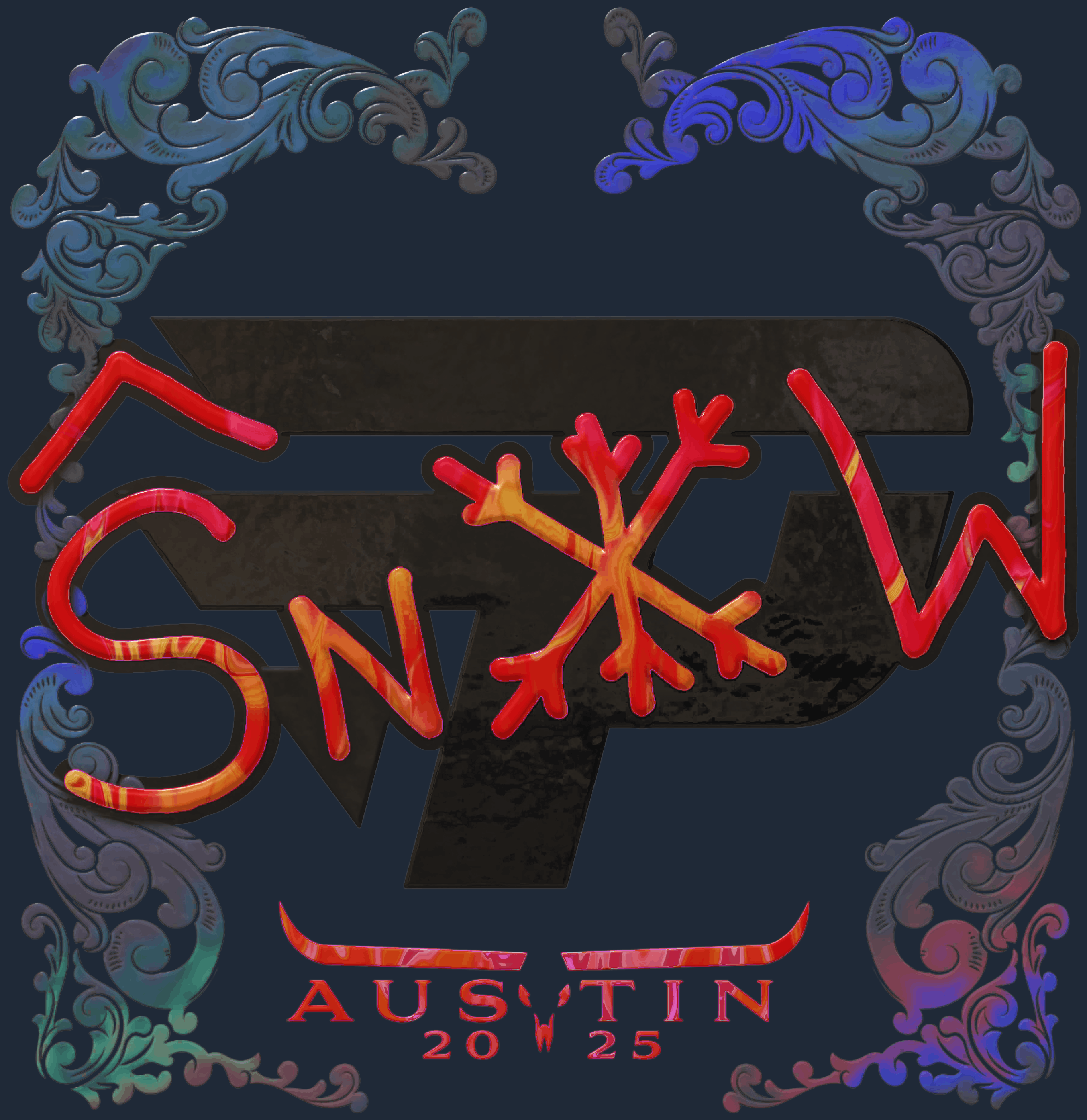 Sticker | snow (Holo) | Austin 2025 Image