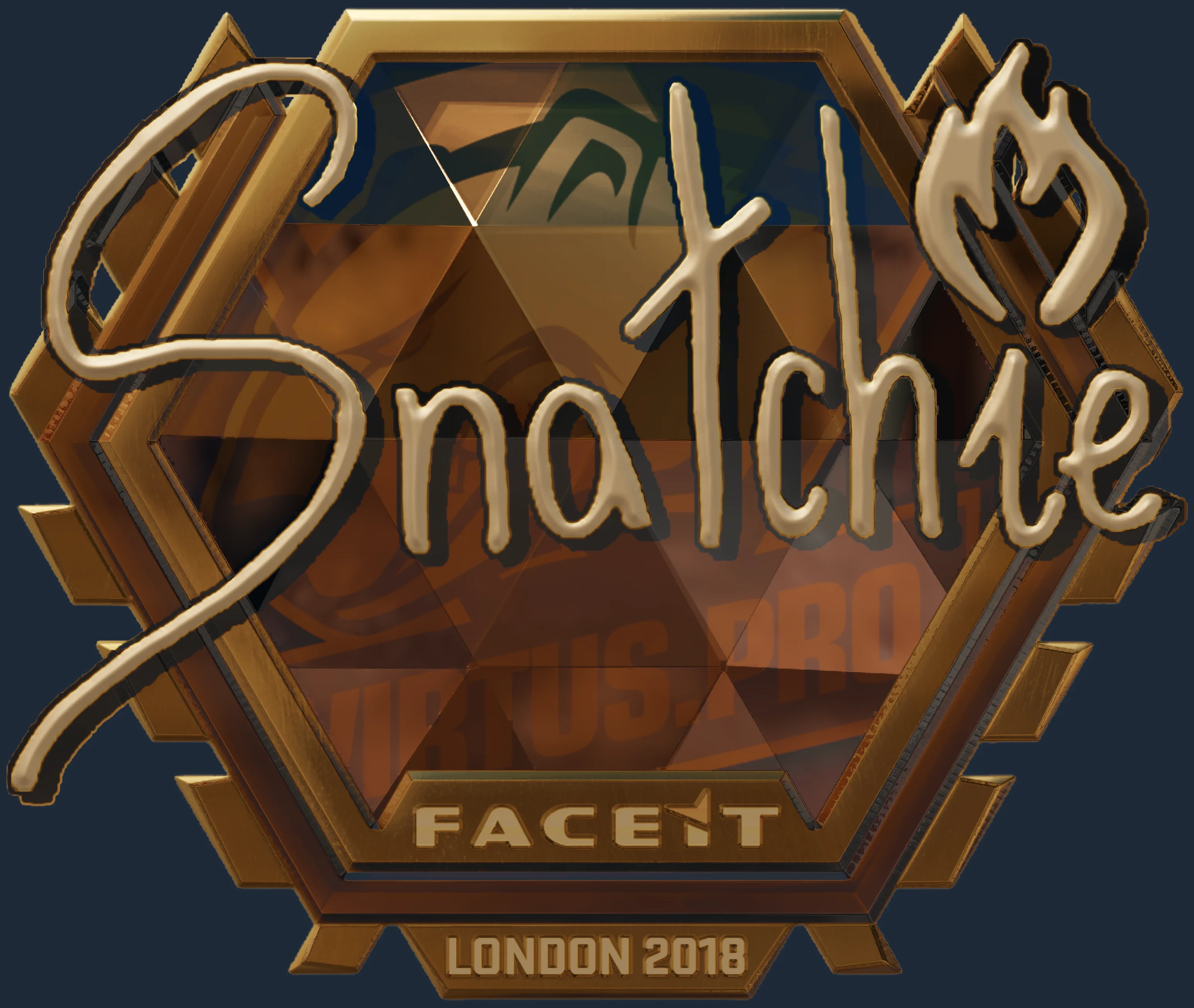 Sticker | snatchie (Gold) | London 2018 Image