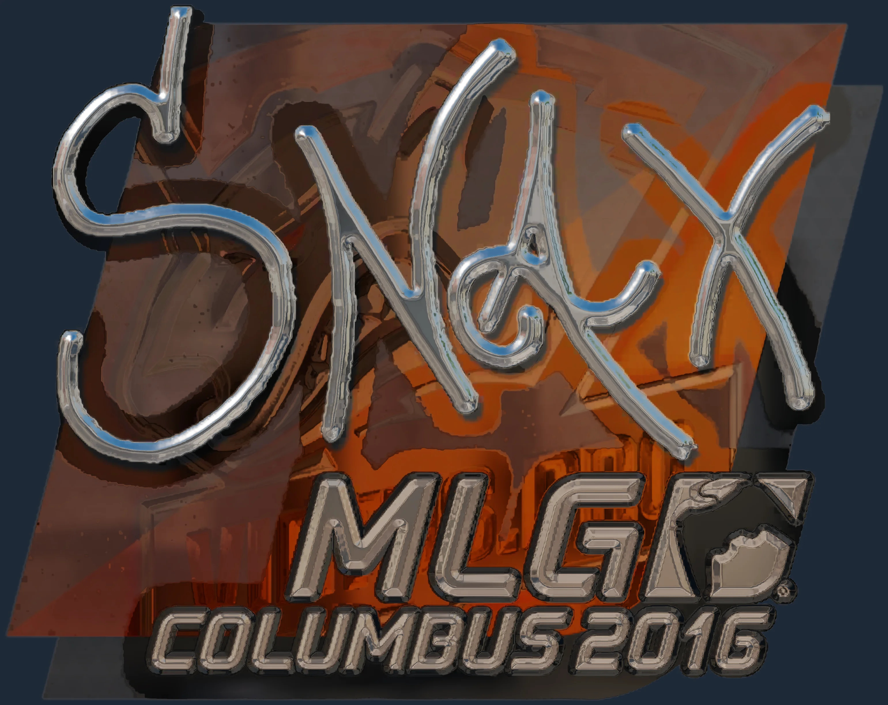 Sticker | Snax (Foil) | MLG Columbus 2016 Image