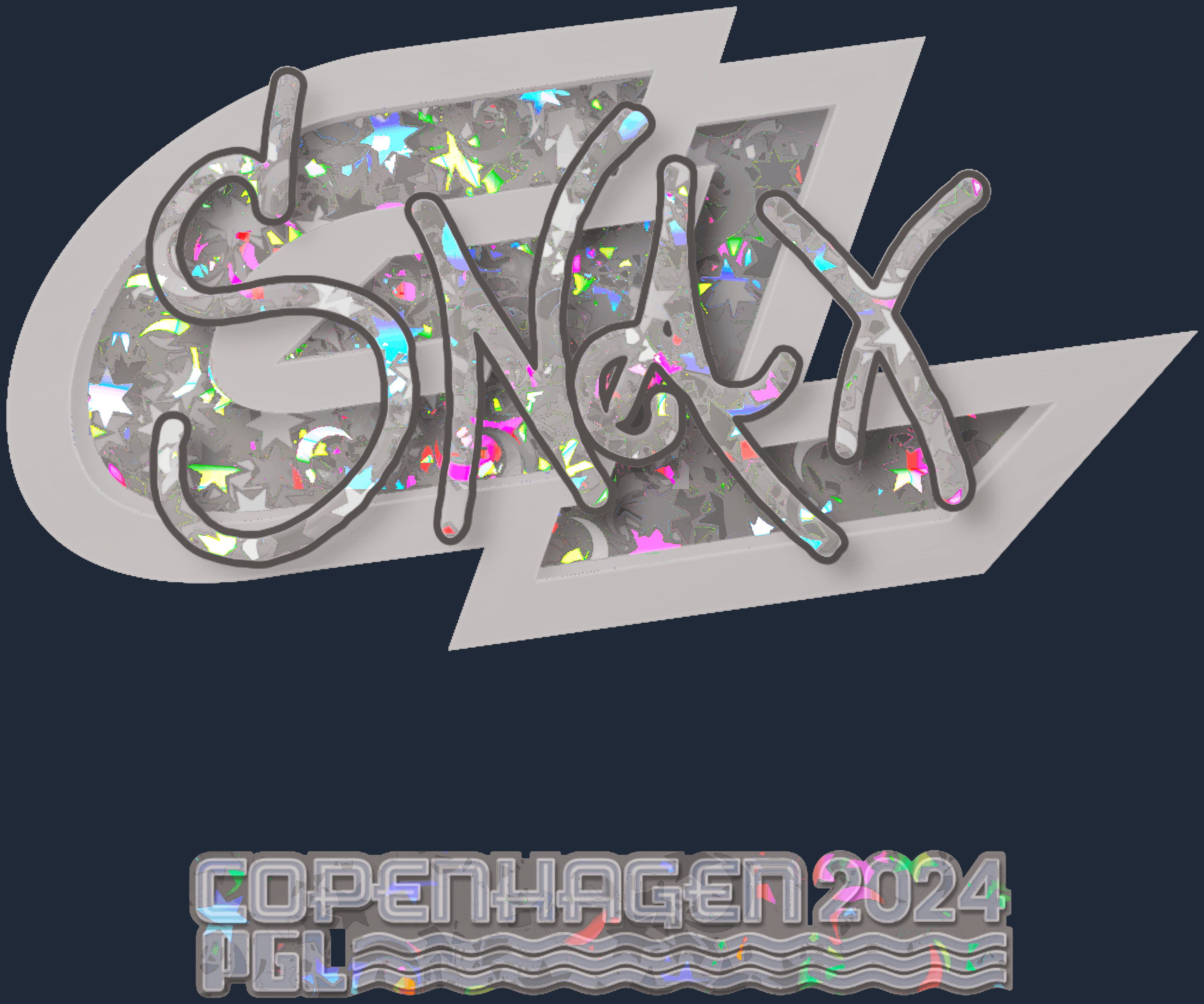 Sticker | Snax (Glitter) | Copenhagen 2024 Image