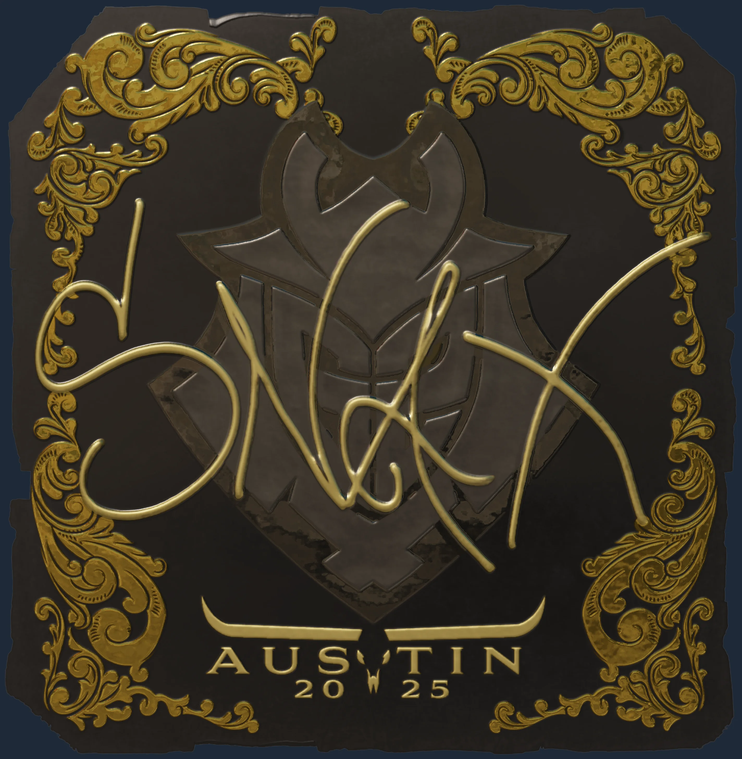 Sticker | Snax (Gold) | Austin 2025 Image