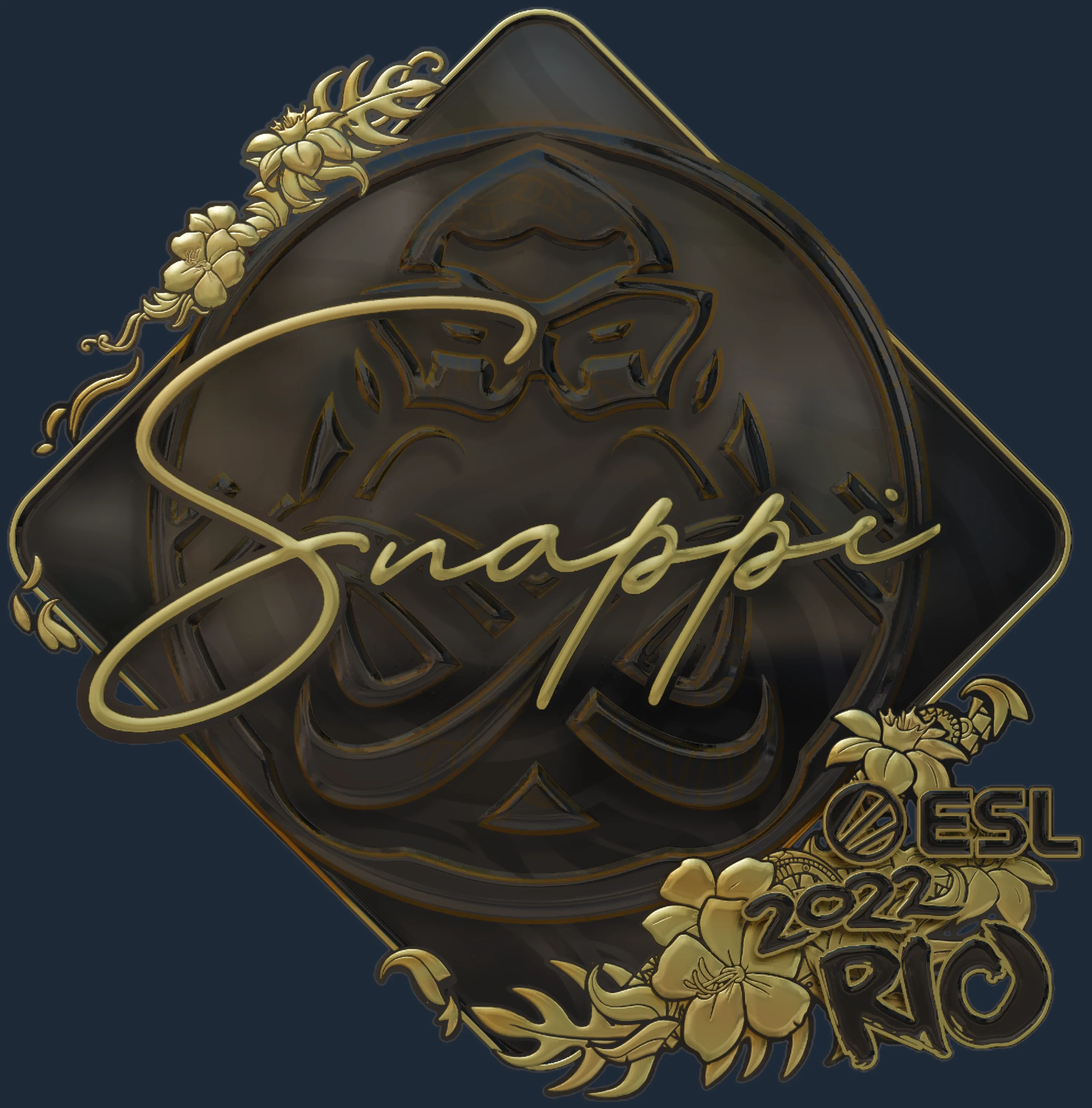 Sticker | Snappi (Gold) | Rio 2022 Image