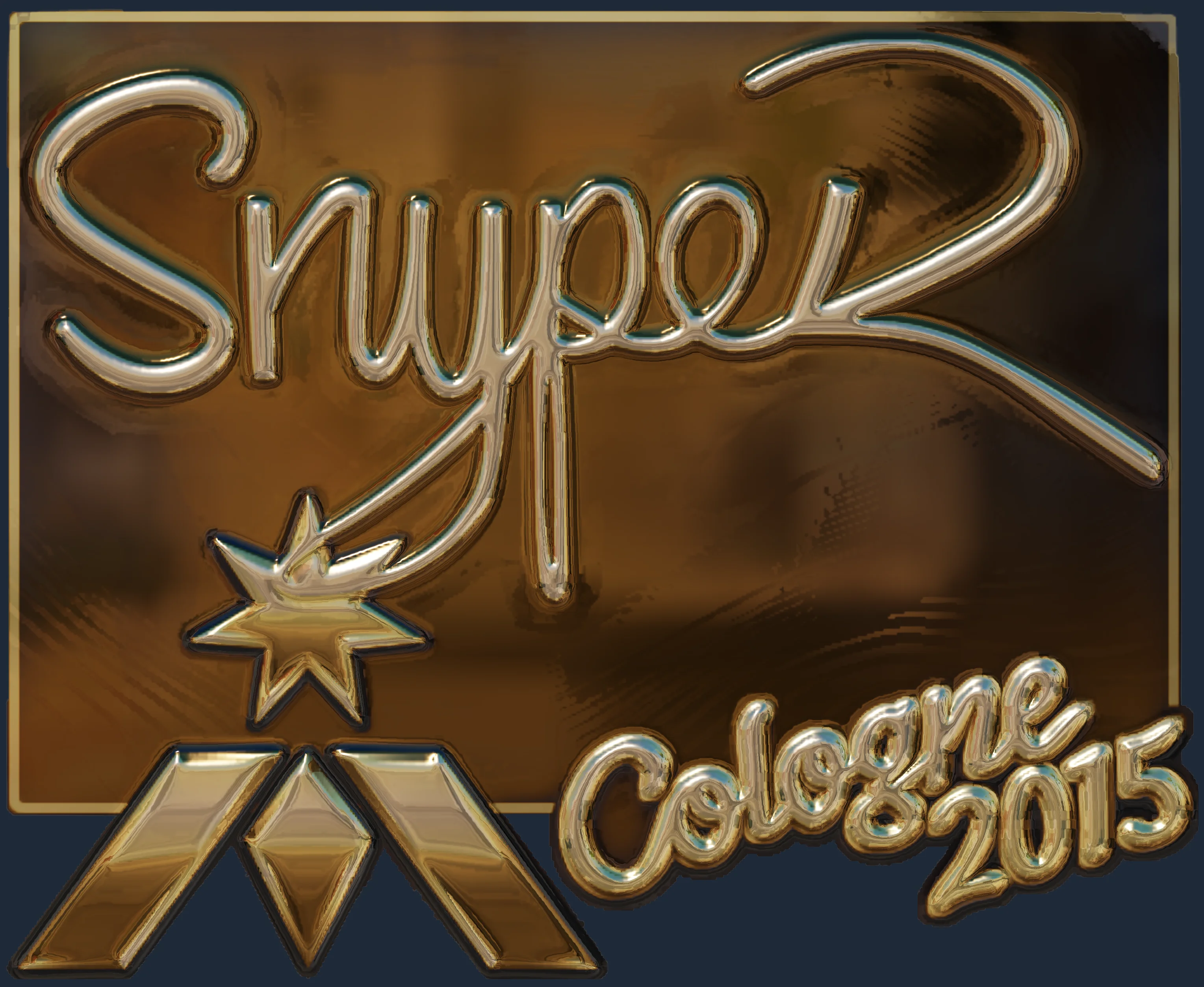 Sticker | SnypeR (Gold) | Cologne 2015 Image