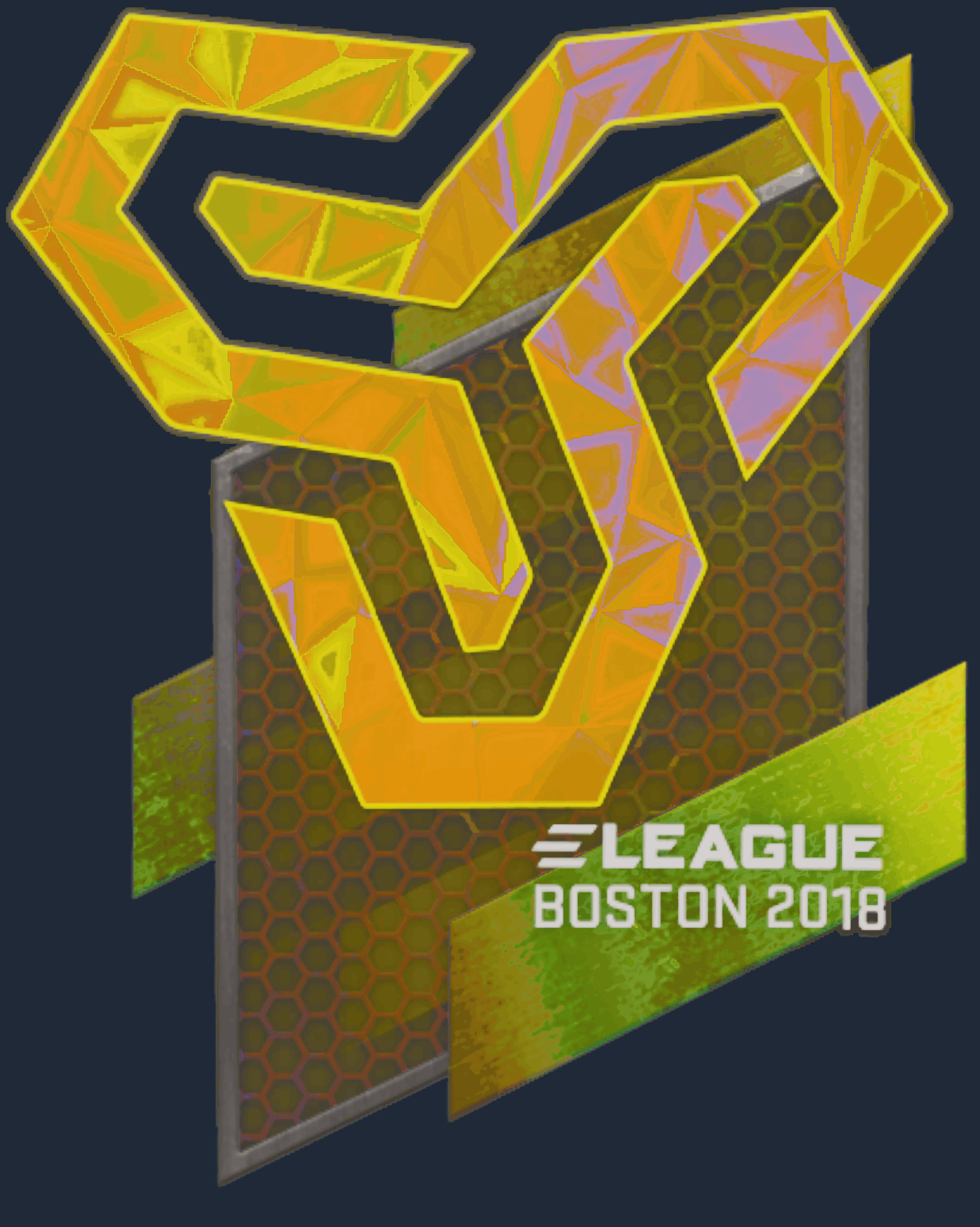 Sticker | Space Soldiers (Holo) | Boston 2018 Image