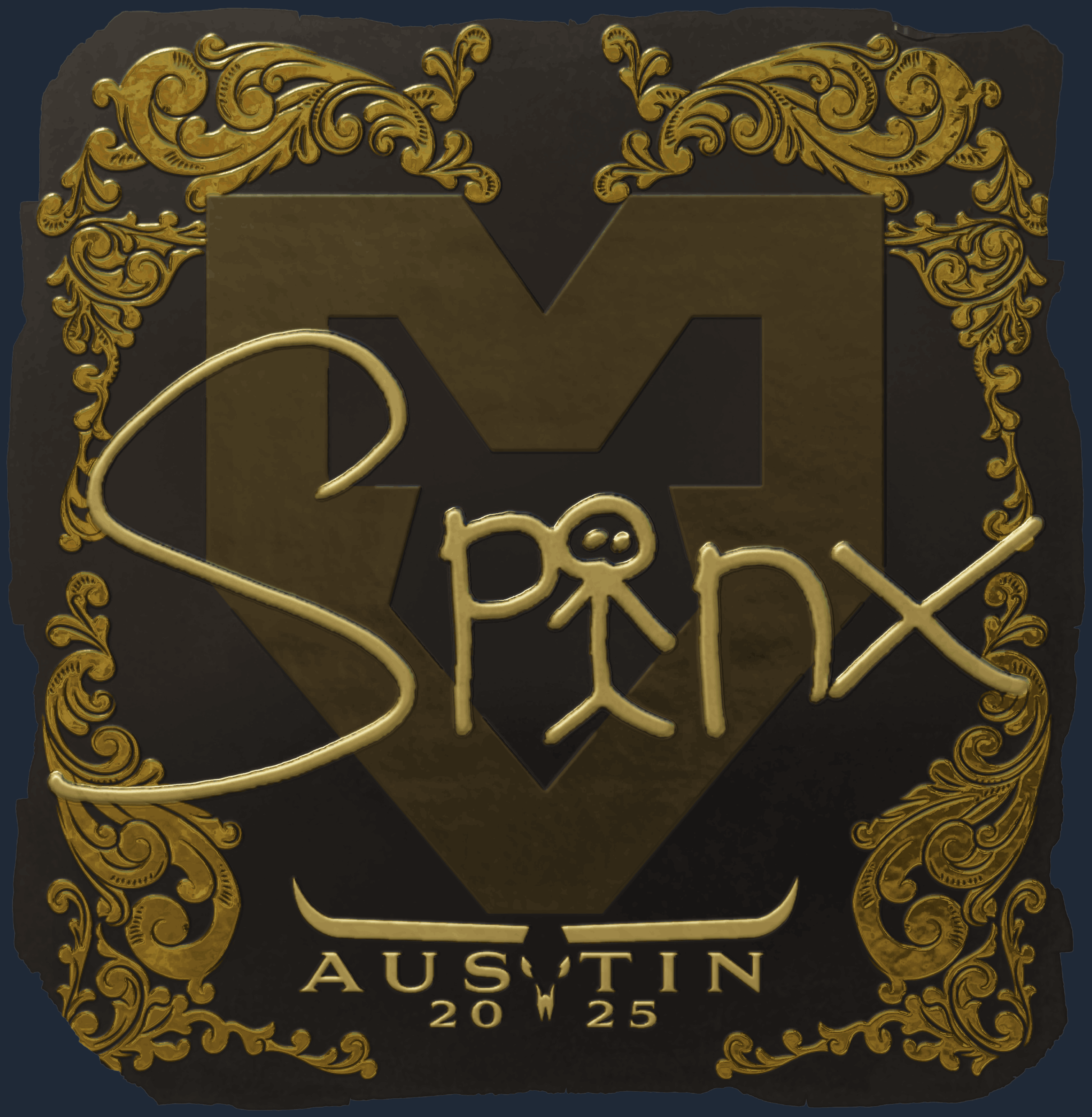 Sticker | Spinx (Gold) | Austin 2025 Image