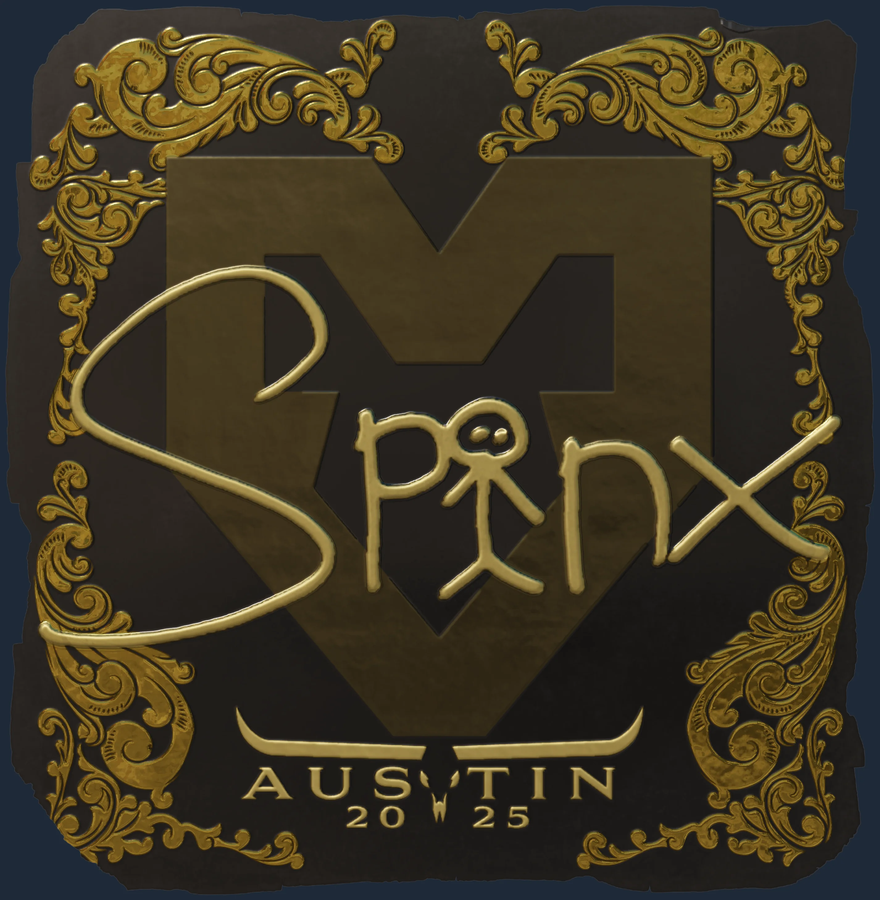 Sticker | Spinx (Gold) | Austin 2025 Image