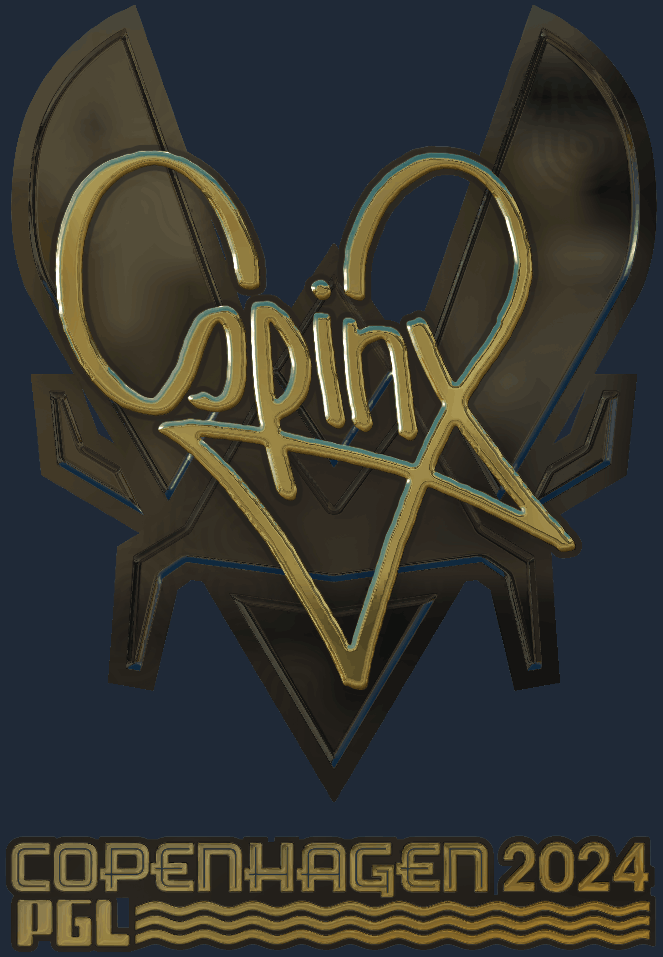Sticker | Spinx (Gold) | Copenhagen 2024 Image
