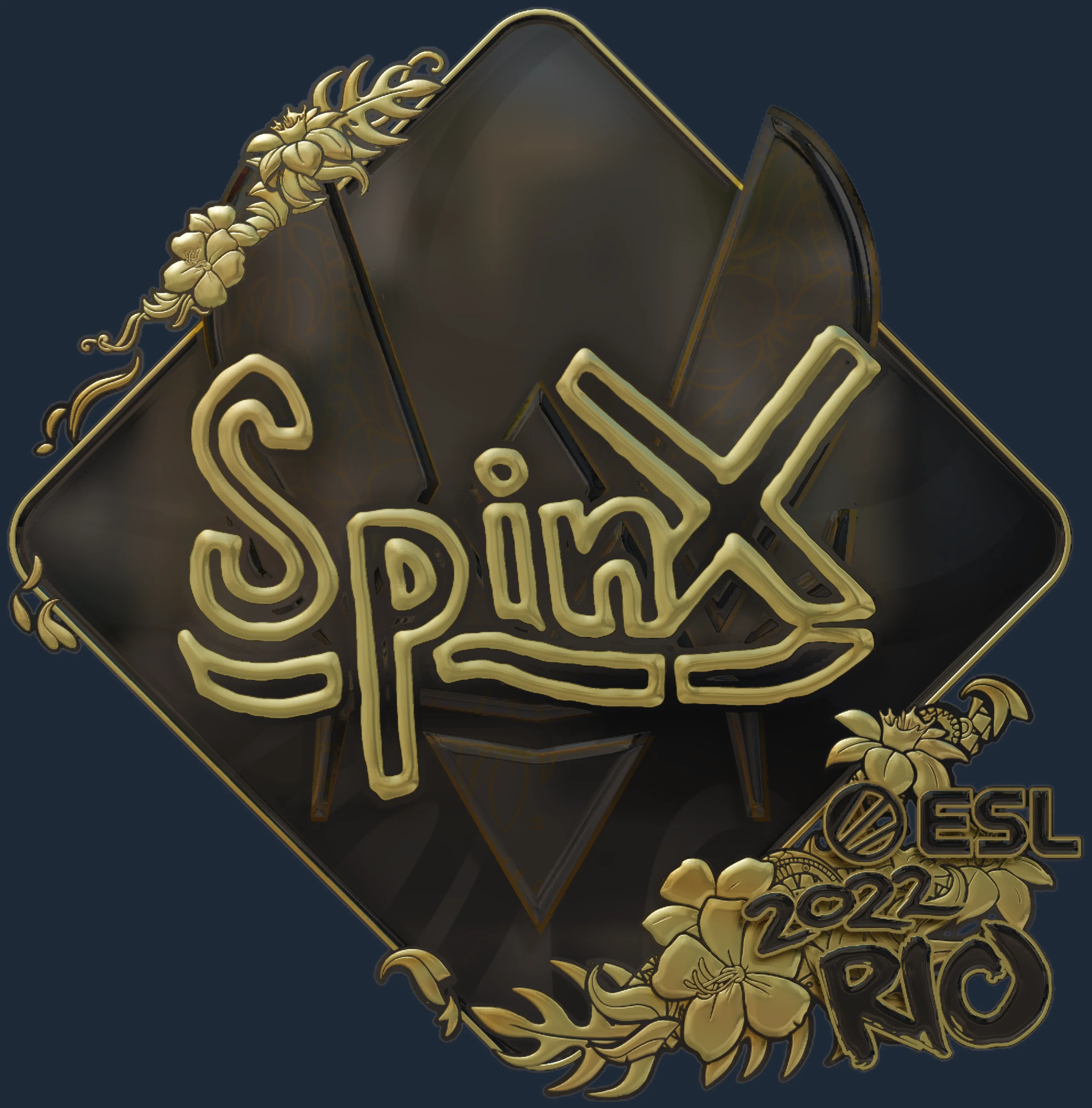 Sticker | Spinx (Gold) | Rio 2022 Image