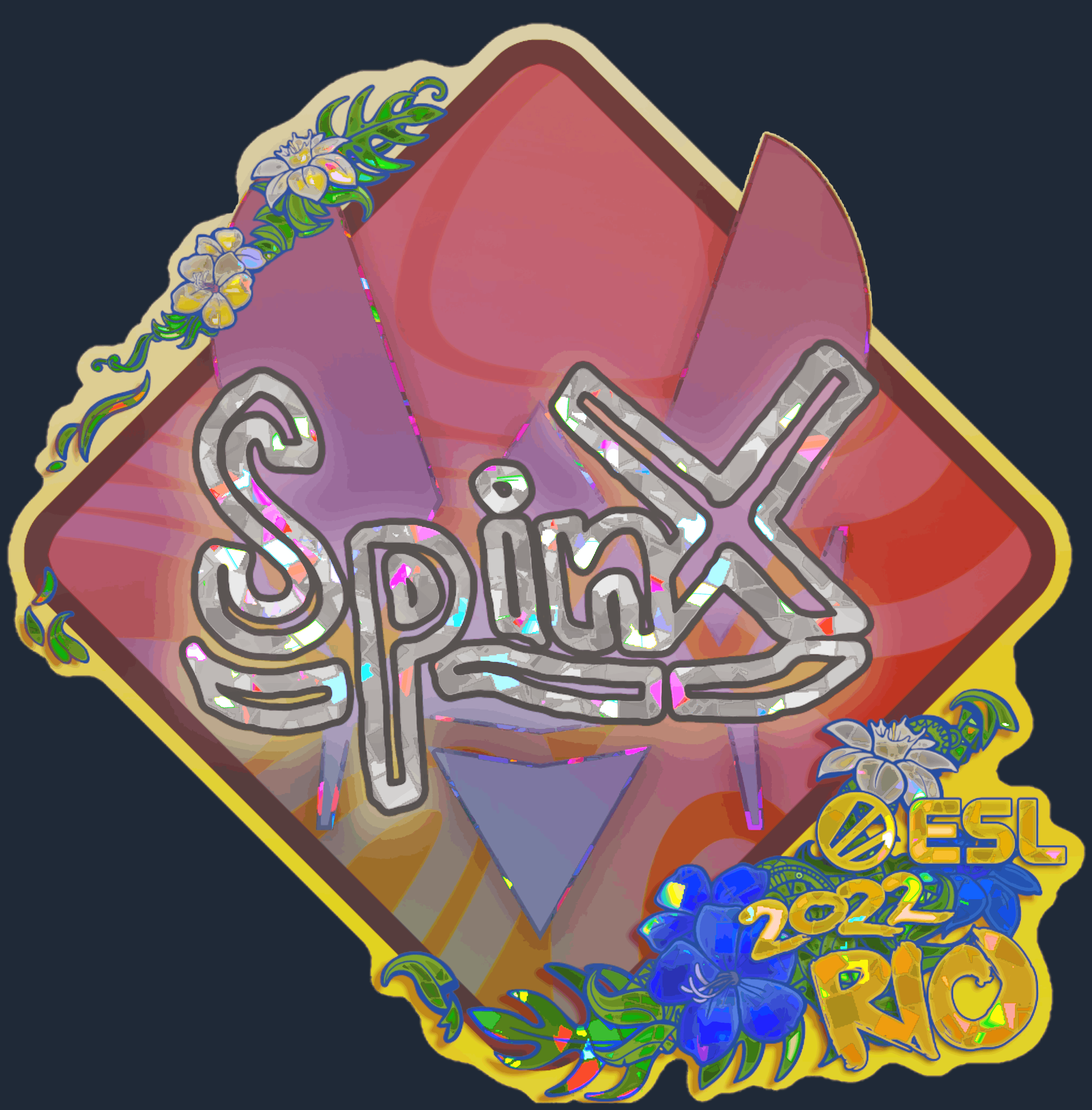 Sticker | Spinx (Glitter) | Rio 2022 Image