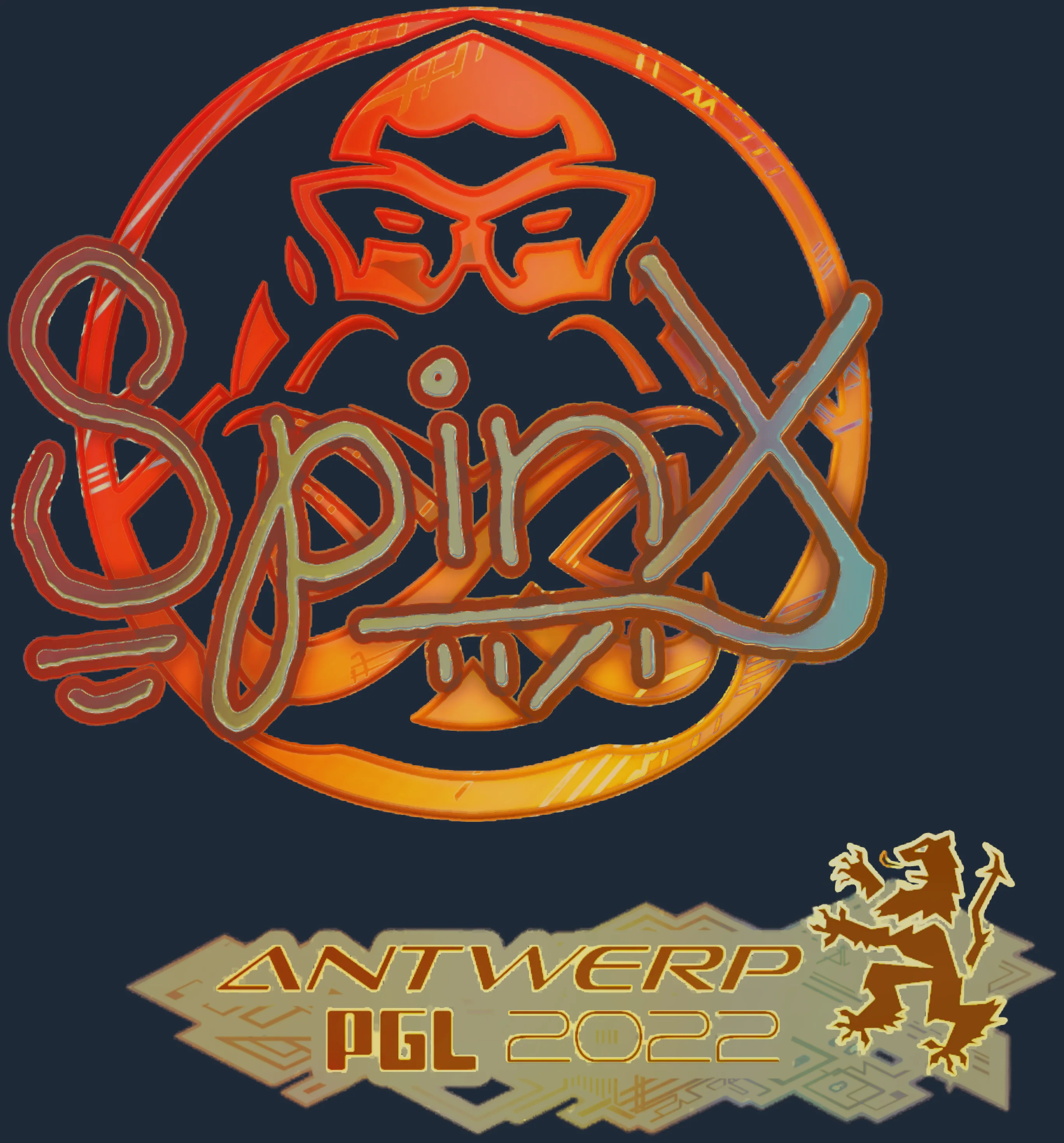 Sticker | Spinx (Holo) | Antwerp 2022 Image