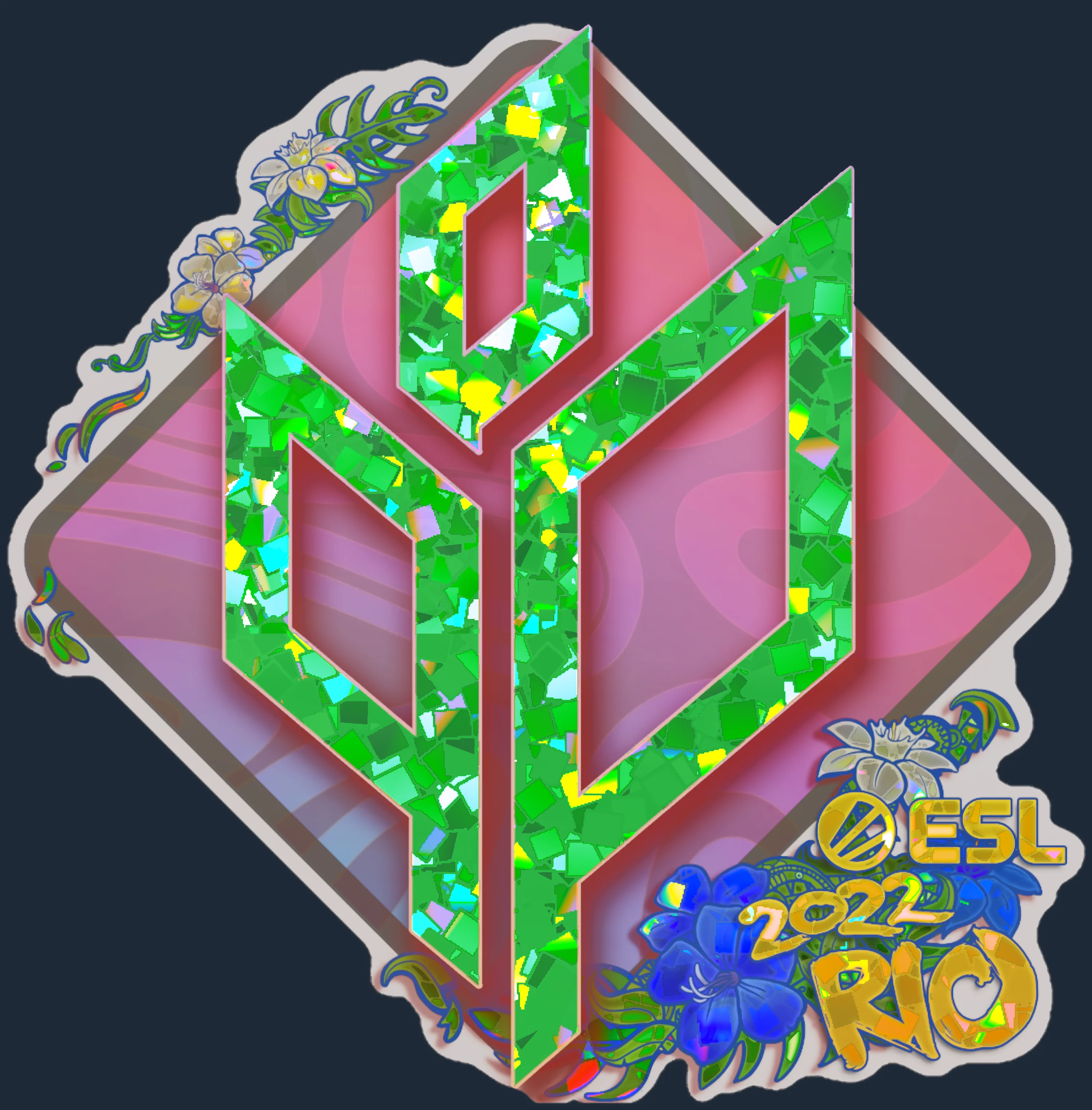 Sticker | Sprout Esports (Glitter) | Rio 2022 Image