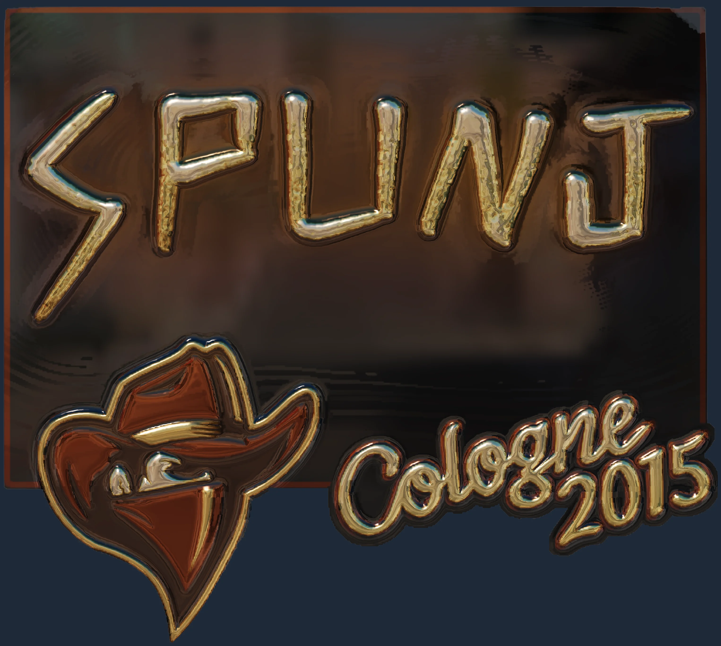 Sticker | SPUNJ (Gold) | Cologne 2015 Image