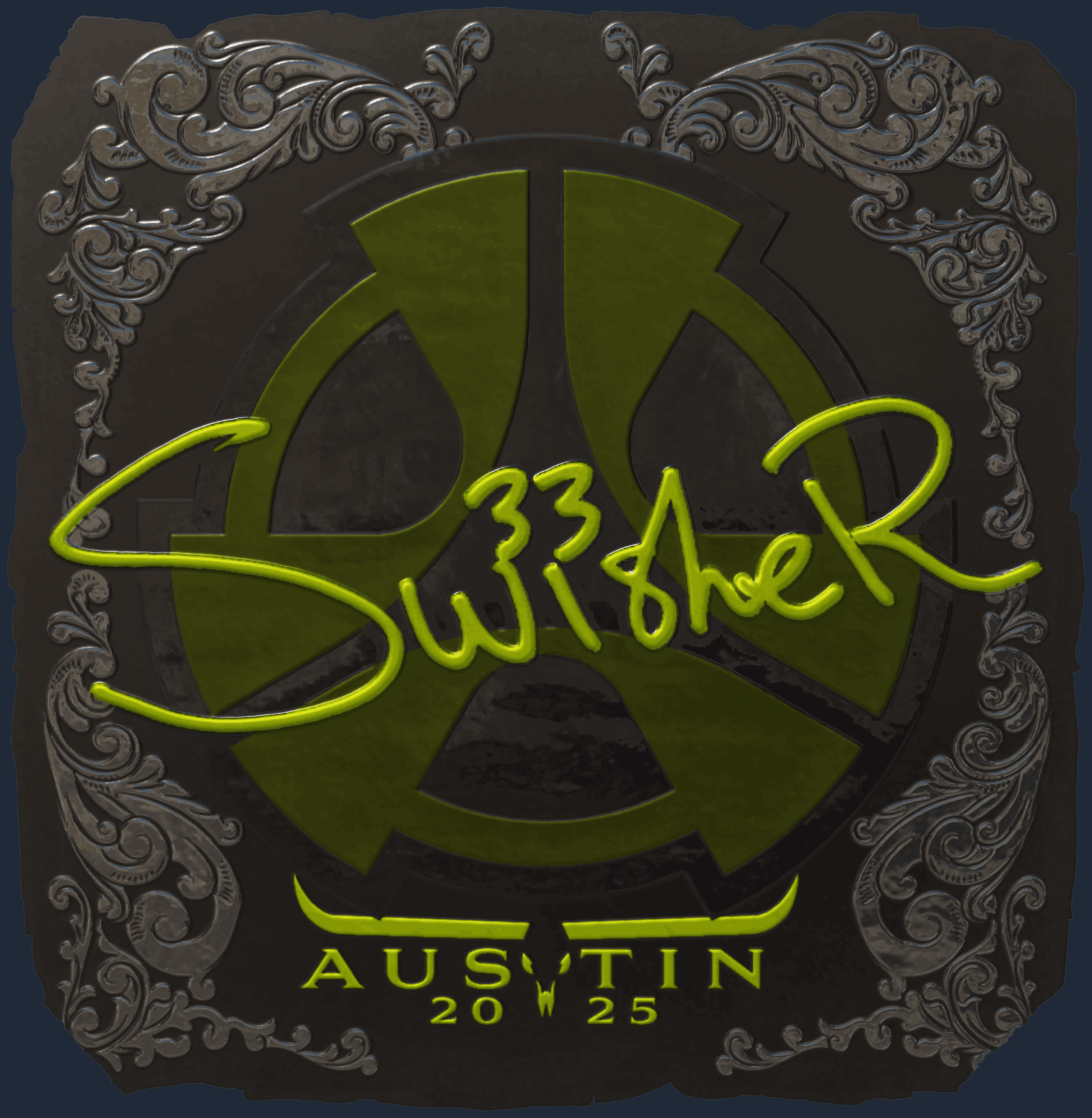 Sticker | Swisher (Foil) | Austin 2025 Image