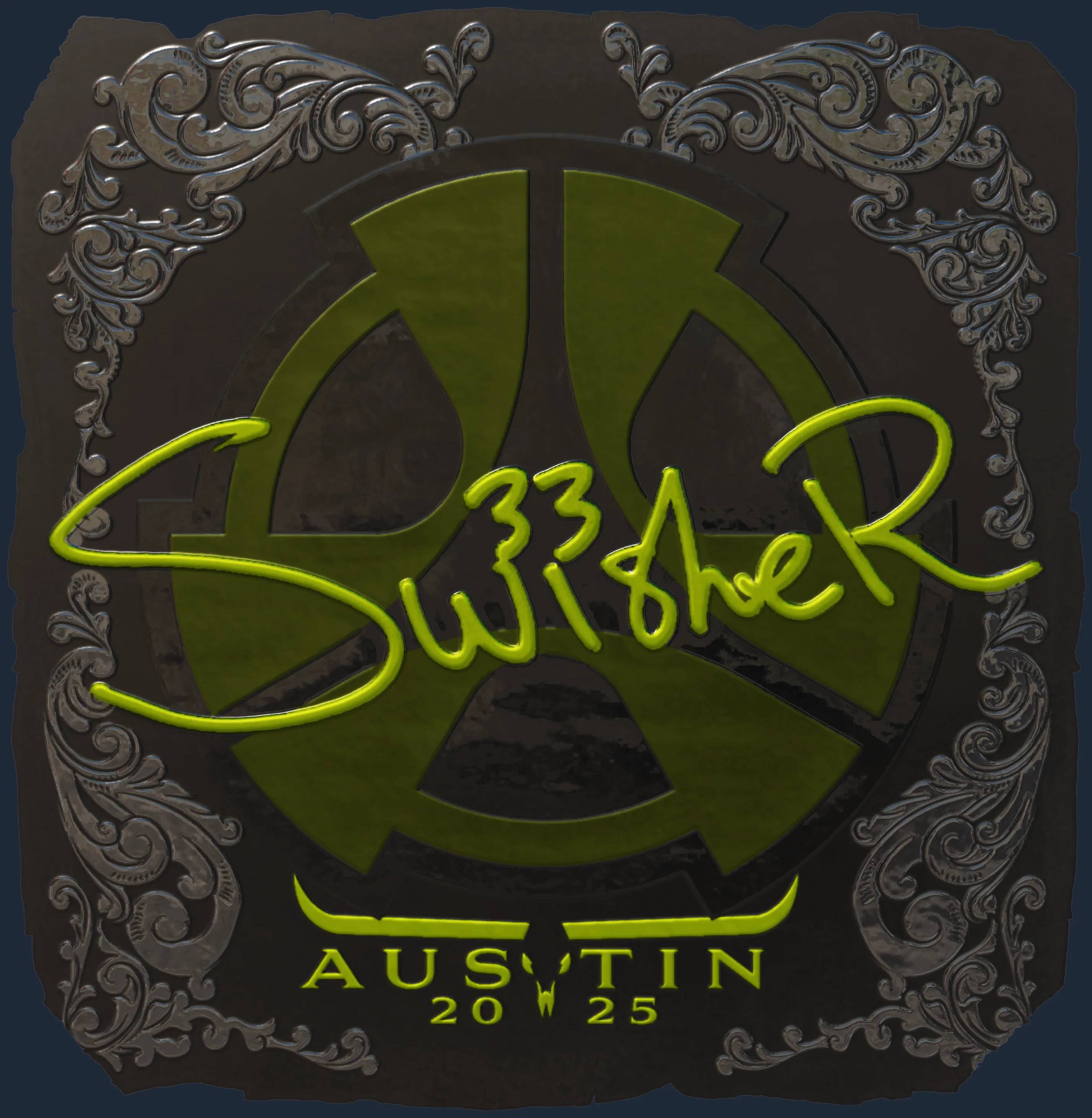 Sticker | Swisher (Foil) | Austin 2025 Image
