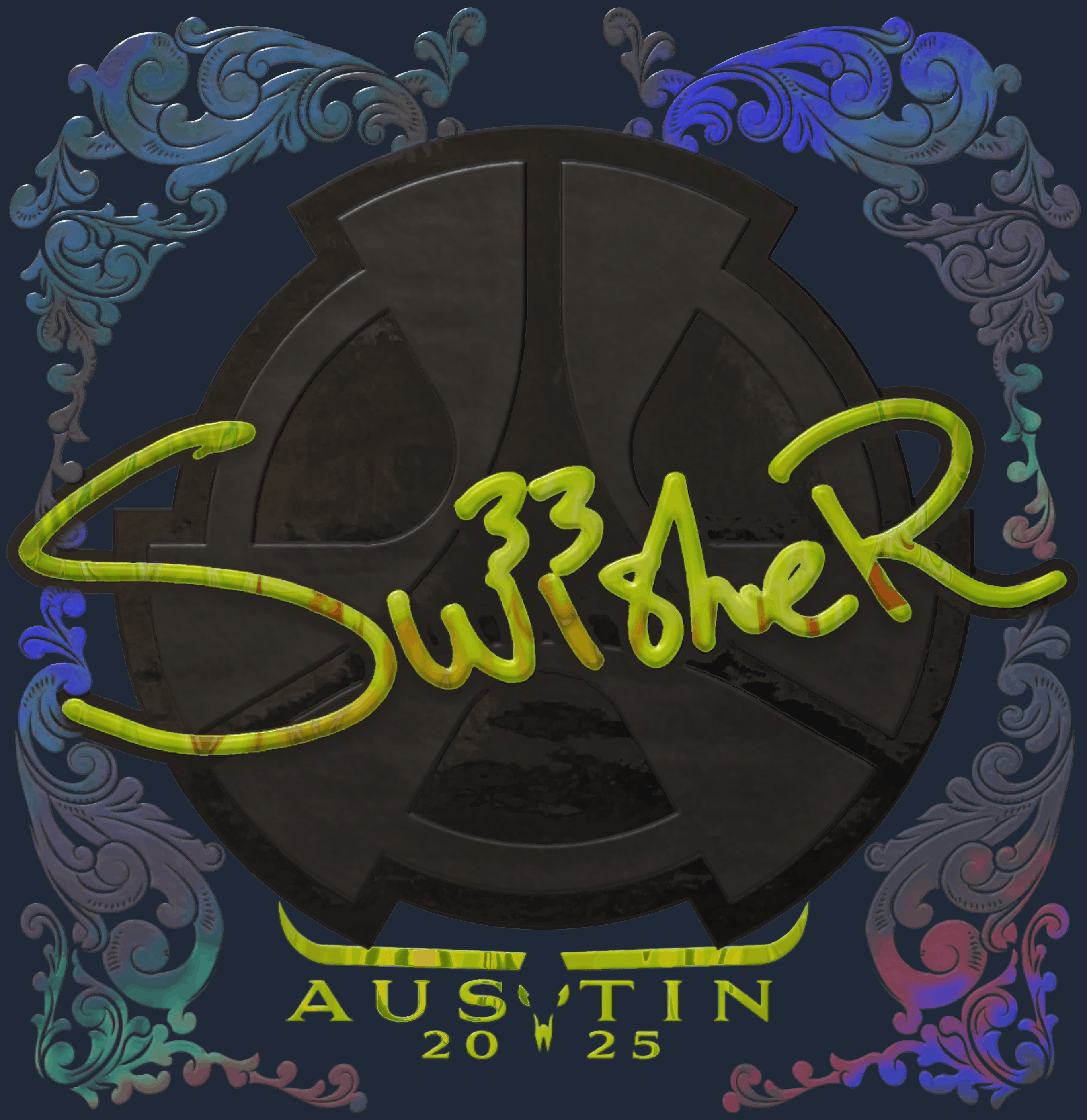 Sticker | Swisher (Holo) | Austin 2025 Image
