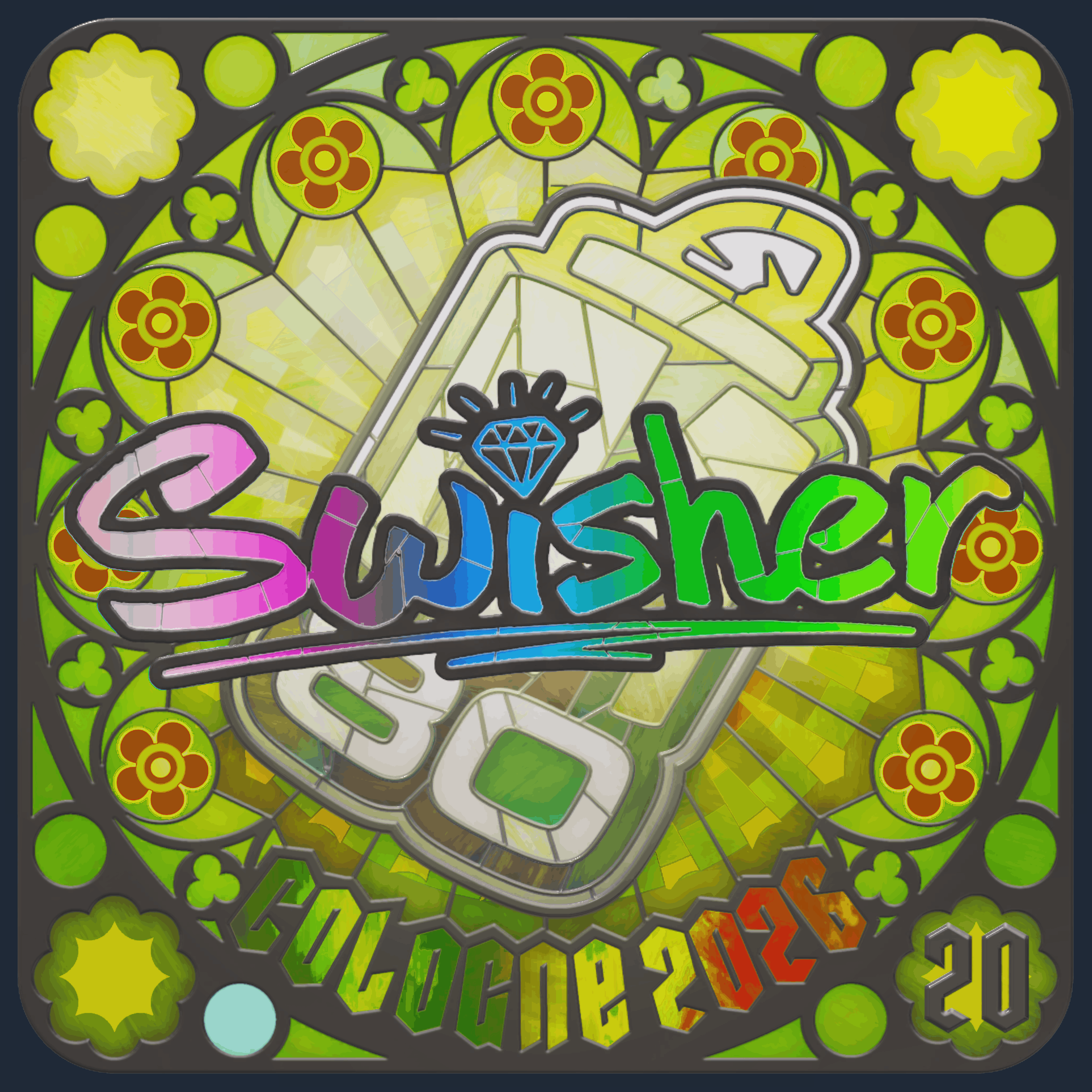 Sticker | Swisher (Holo, Ranked) | Cologne 2026 Image