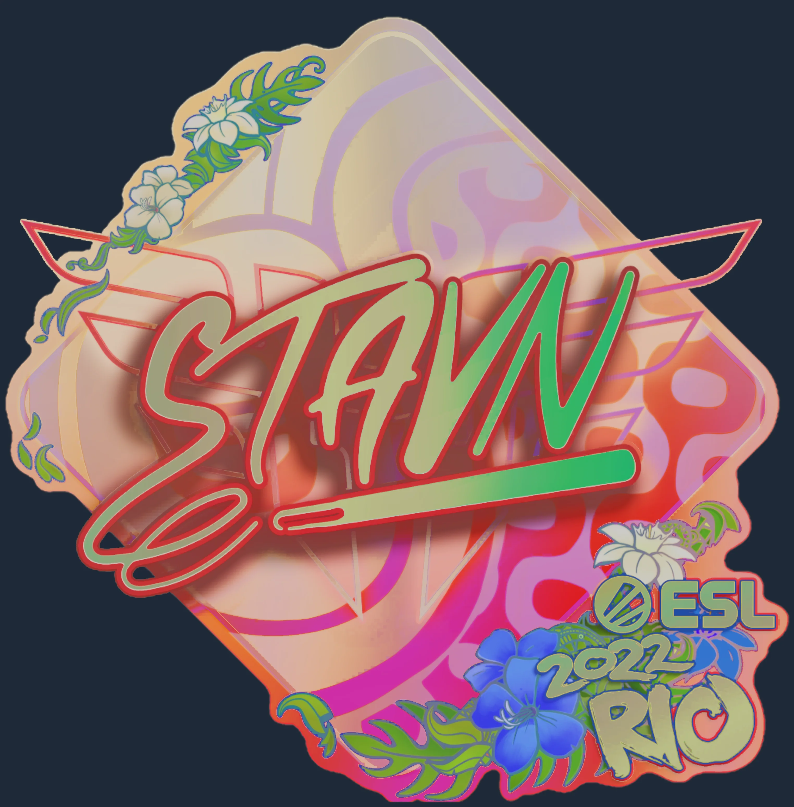 Sticker | stavn (Holo) | Rio 2022 Image