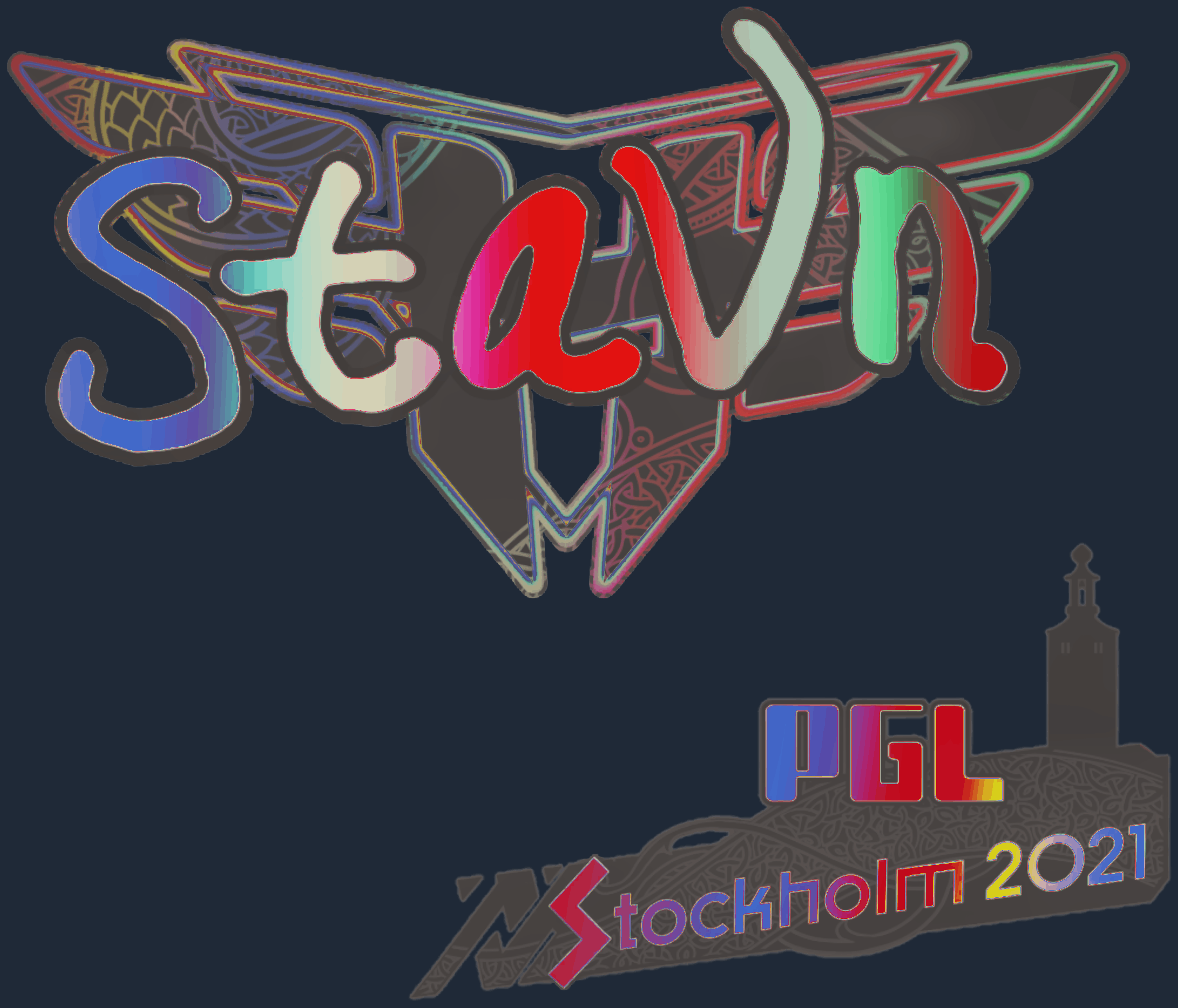 Sticker | stavn (Holo) | Stockholm 2021 Image