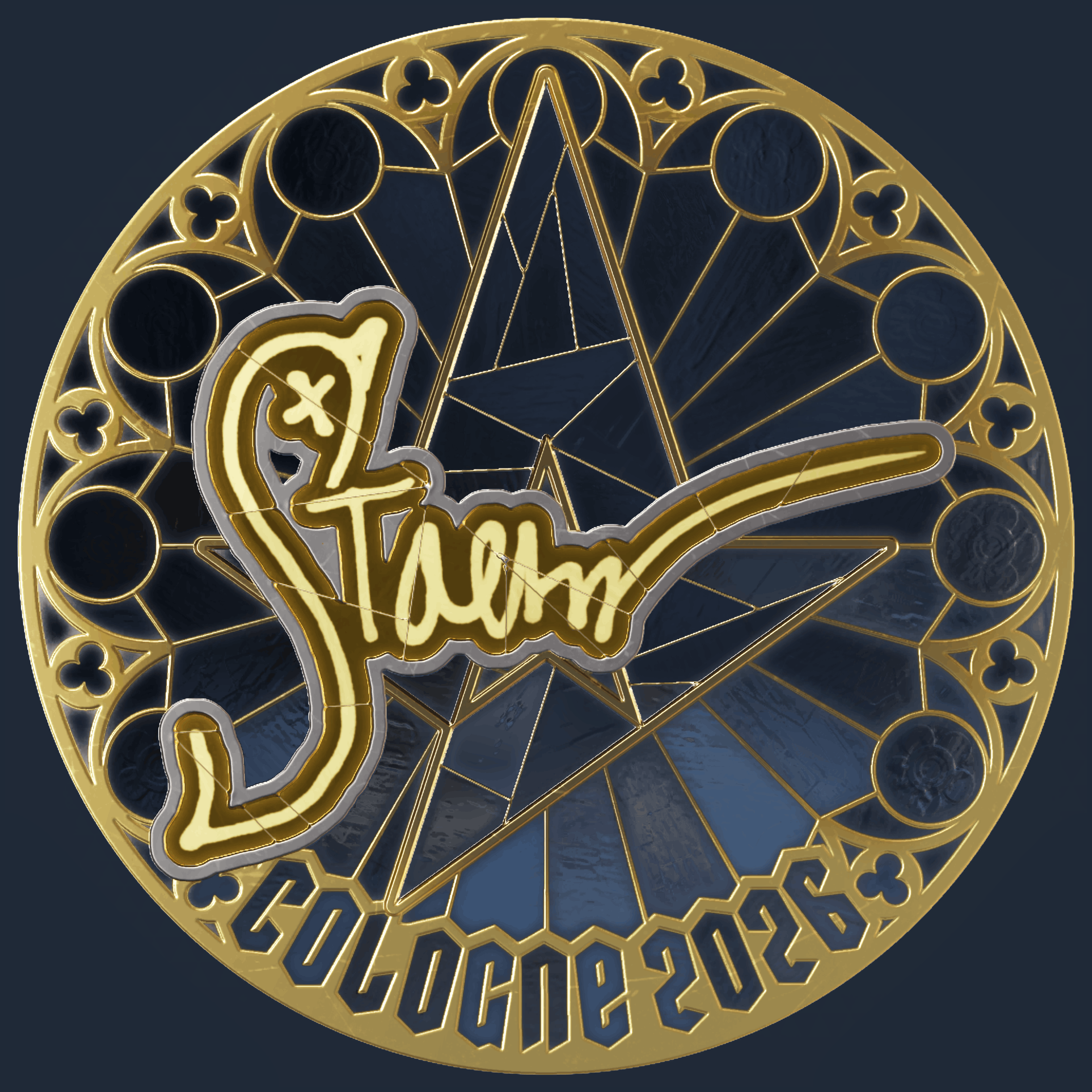 Sticker | Staehr (Gold) | Cologne 2026 Image