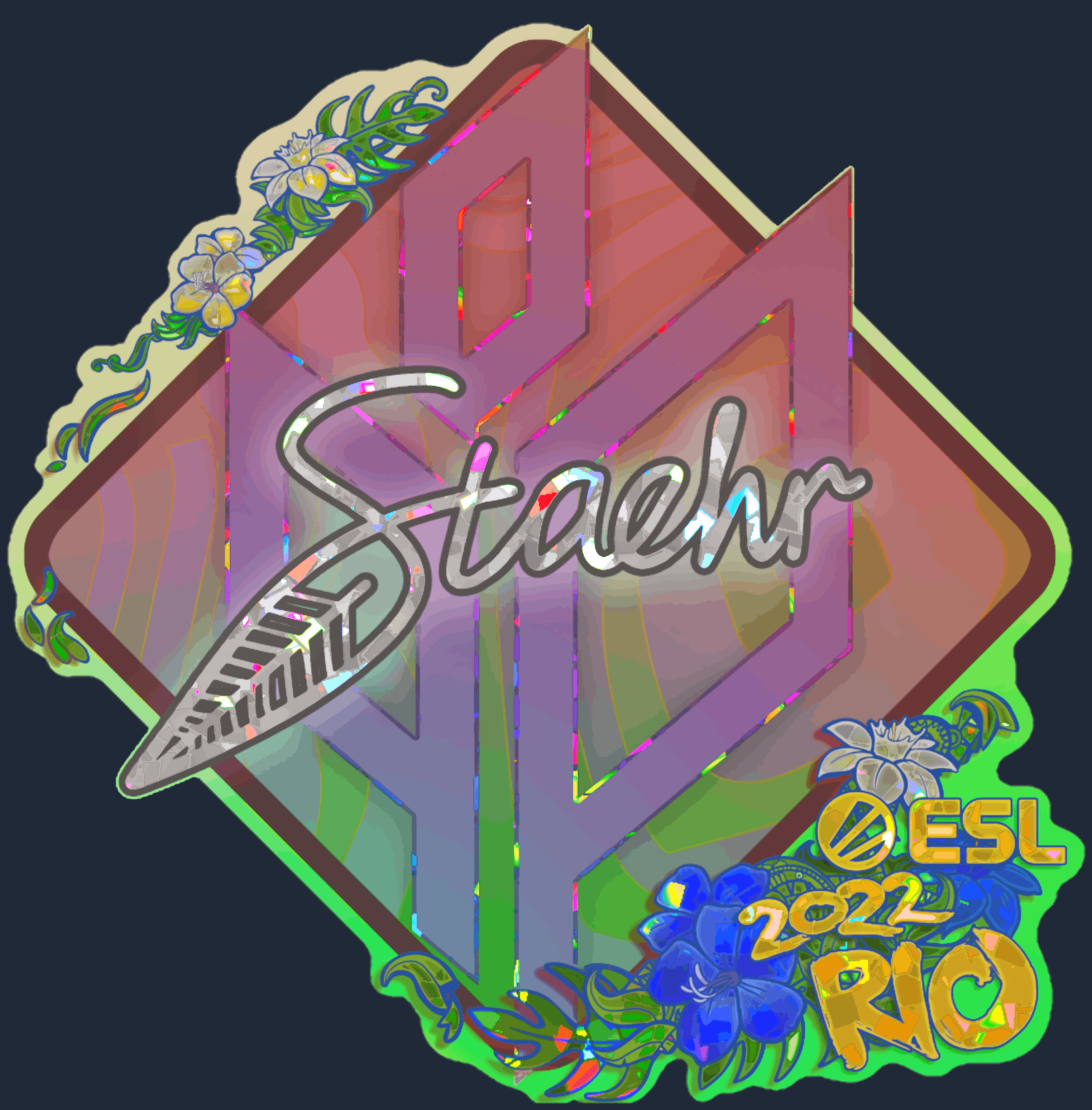 Sticker | Staehr (Glitter) | Rio 2022 Image
