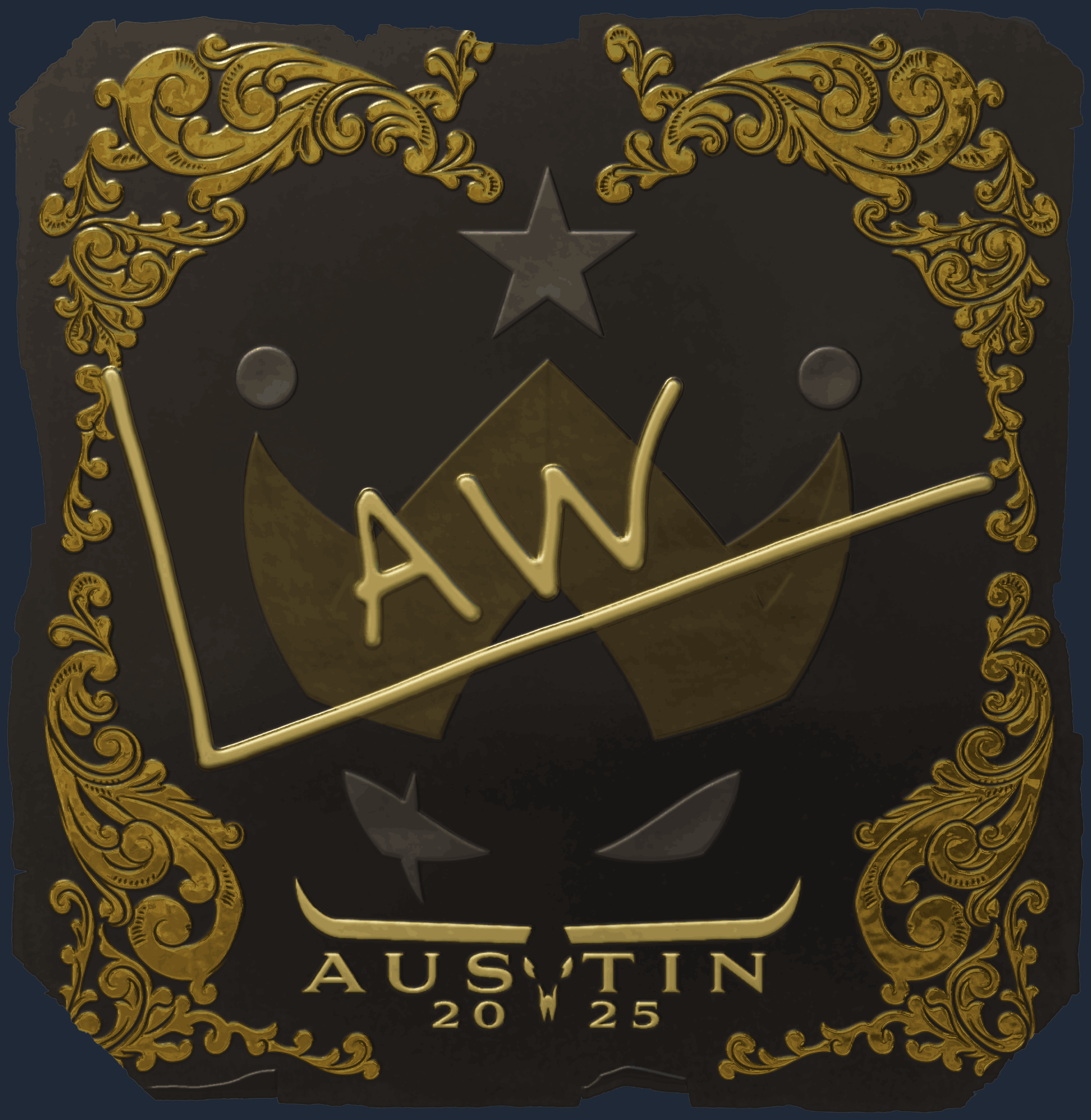 Sticker | stanislaw (Gold) | Austin 2025 Image