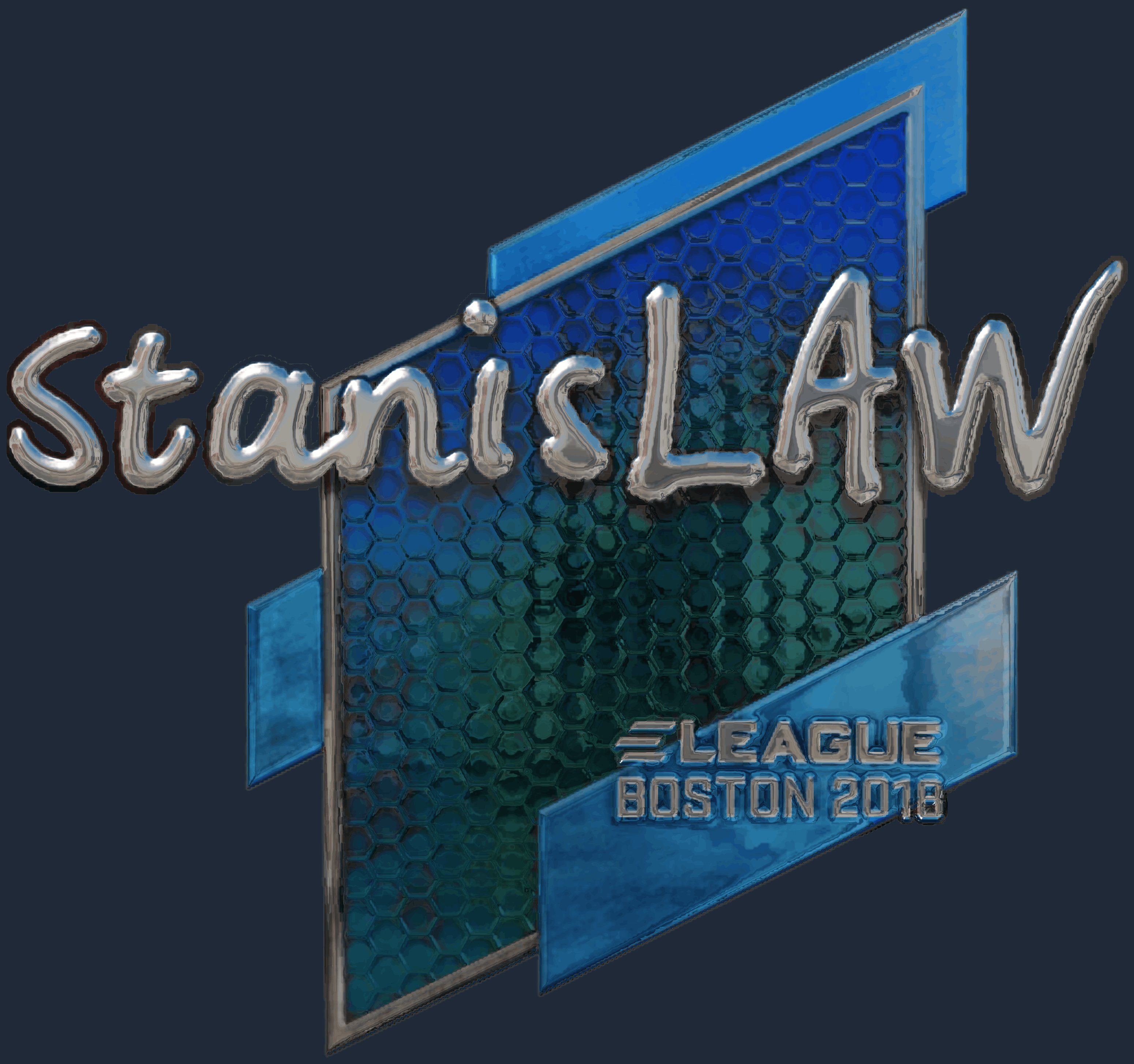 Sticker | stanislaw (Foil) | Boston 2018 Image