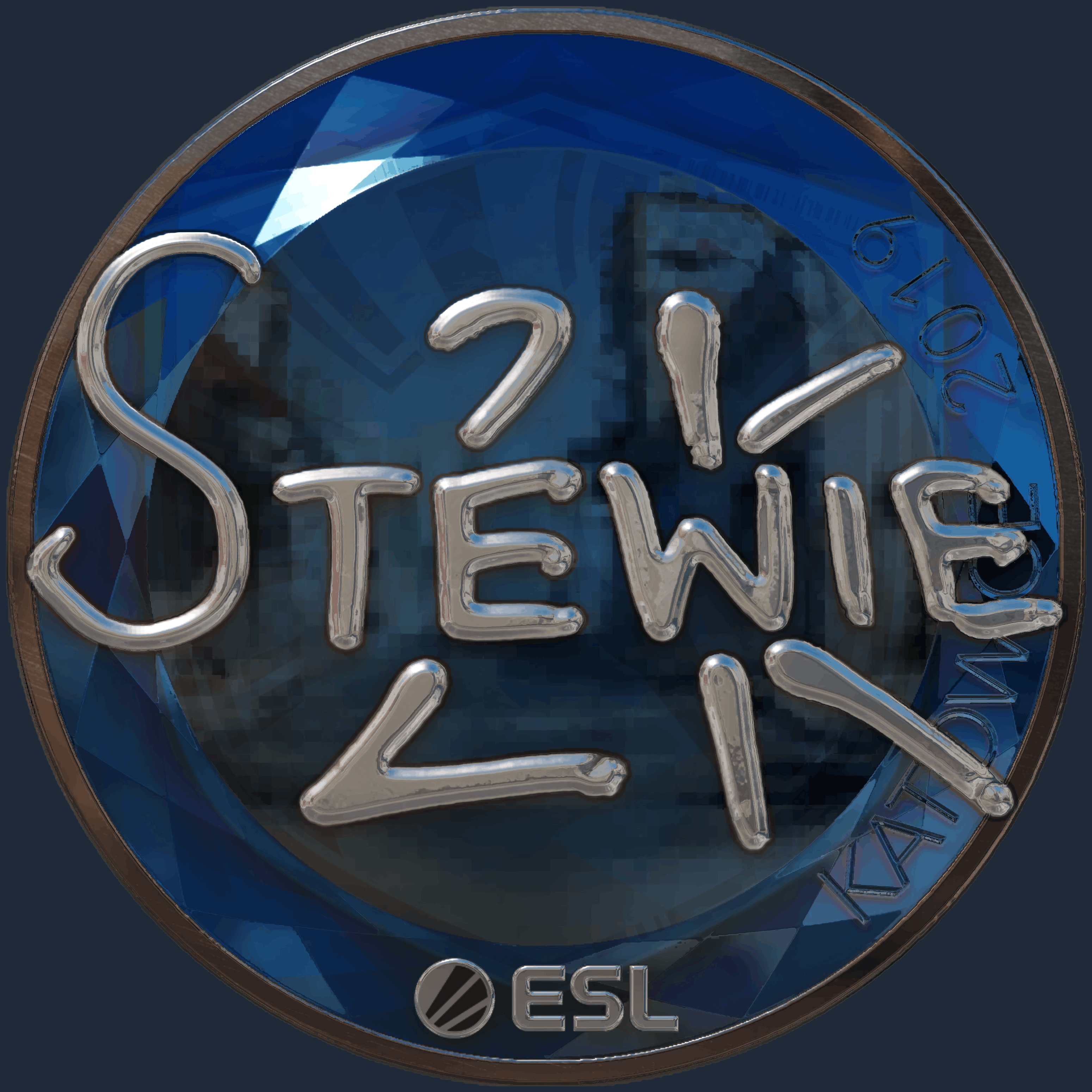 Sticker | Stewie2K (Foil) | Katowice 2019 Image