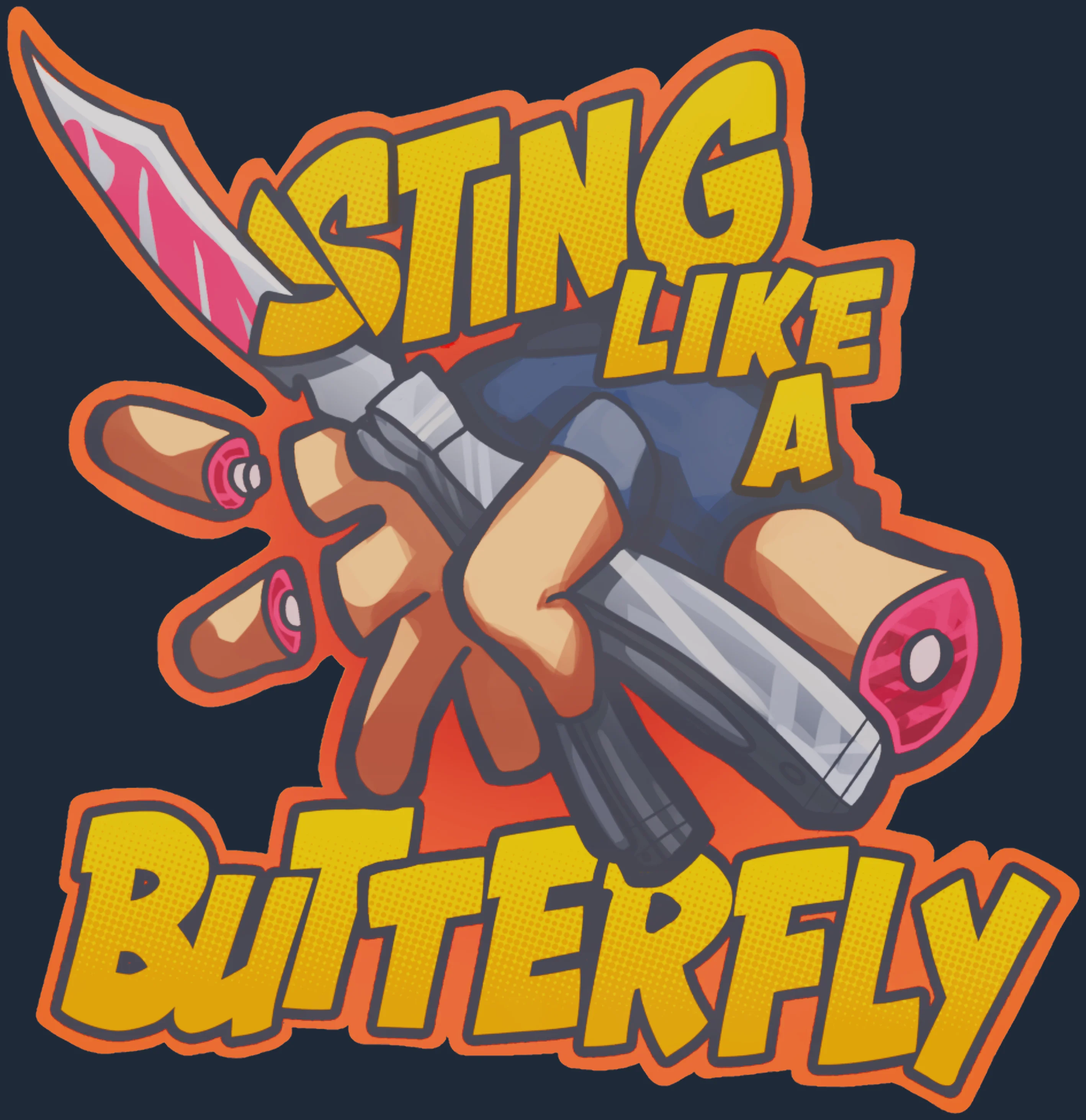 Sticker | Sting Like A Butterfly Image