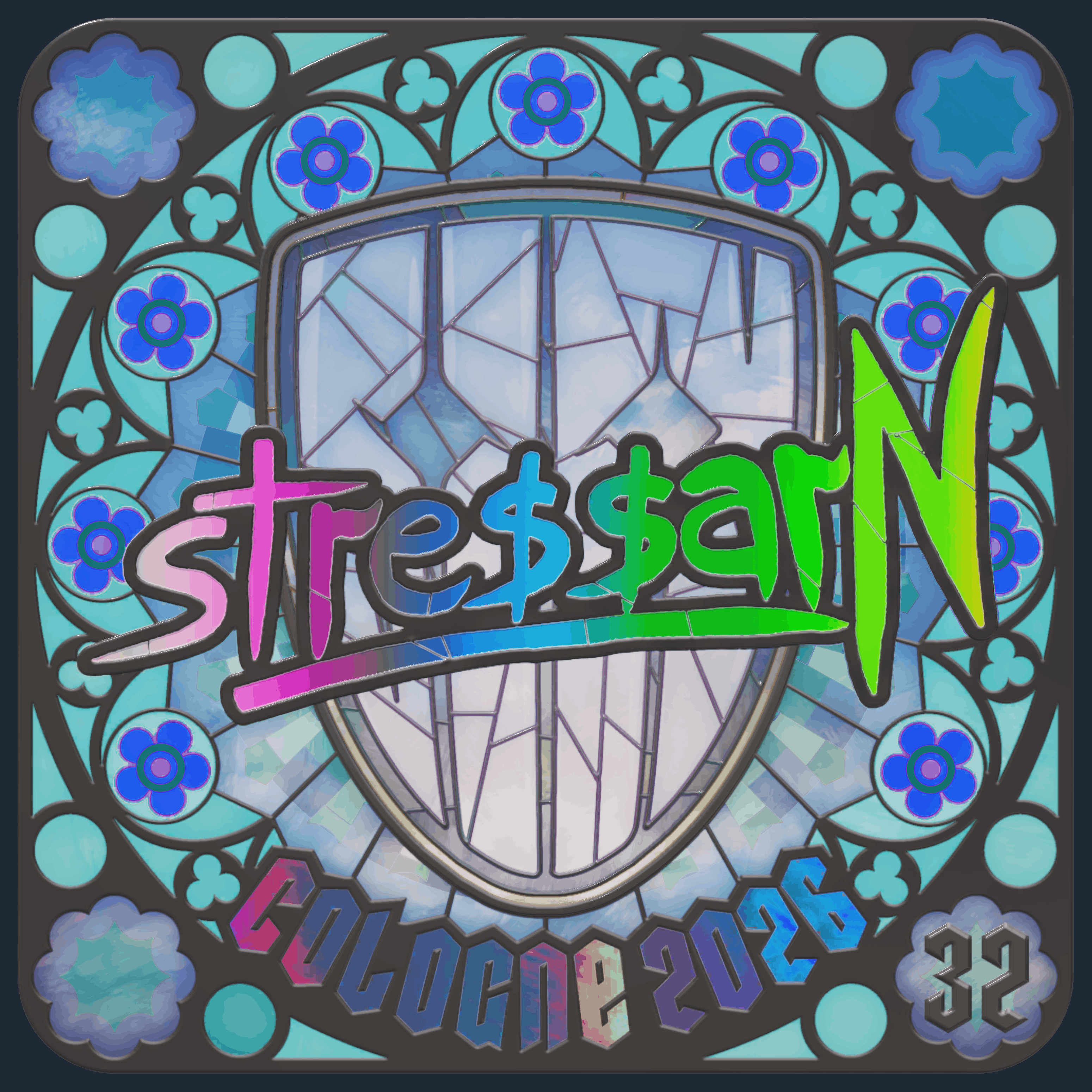 Sticker | stressarN (Holo, Ranked) | Cologne 2026 Image