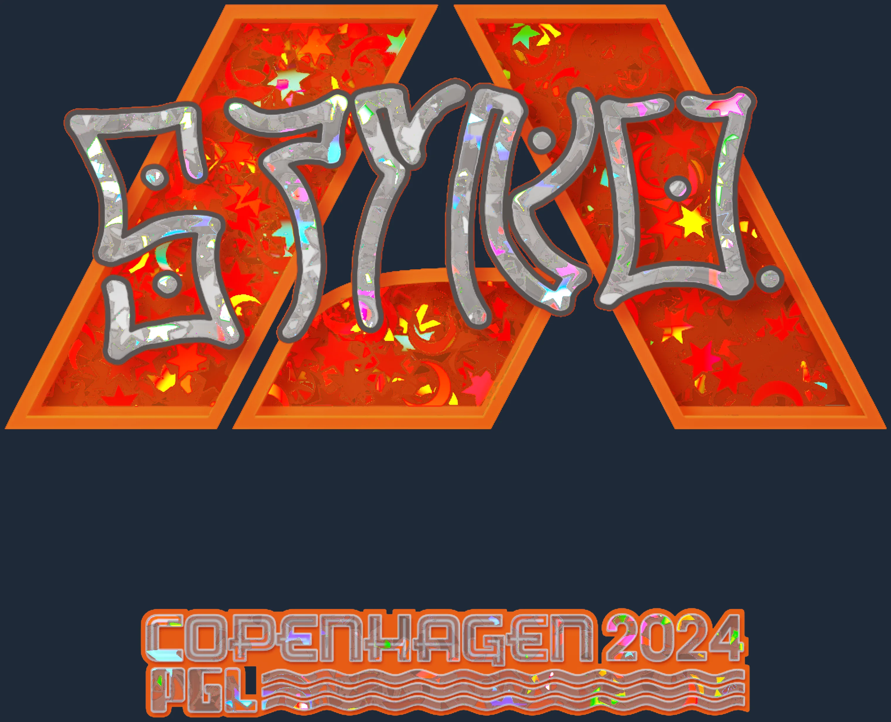 Sticker | STYKO (Glitter) | Copenhagen 2024 Image