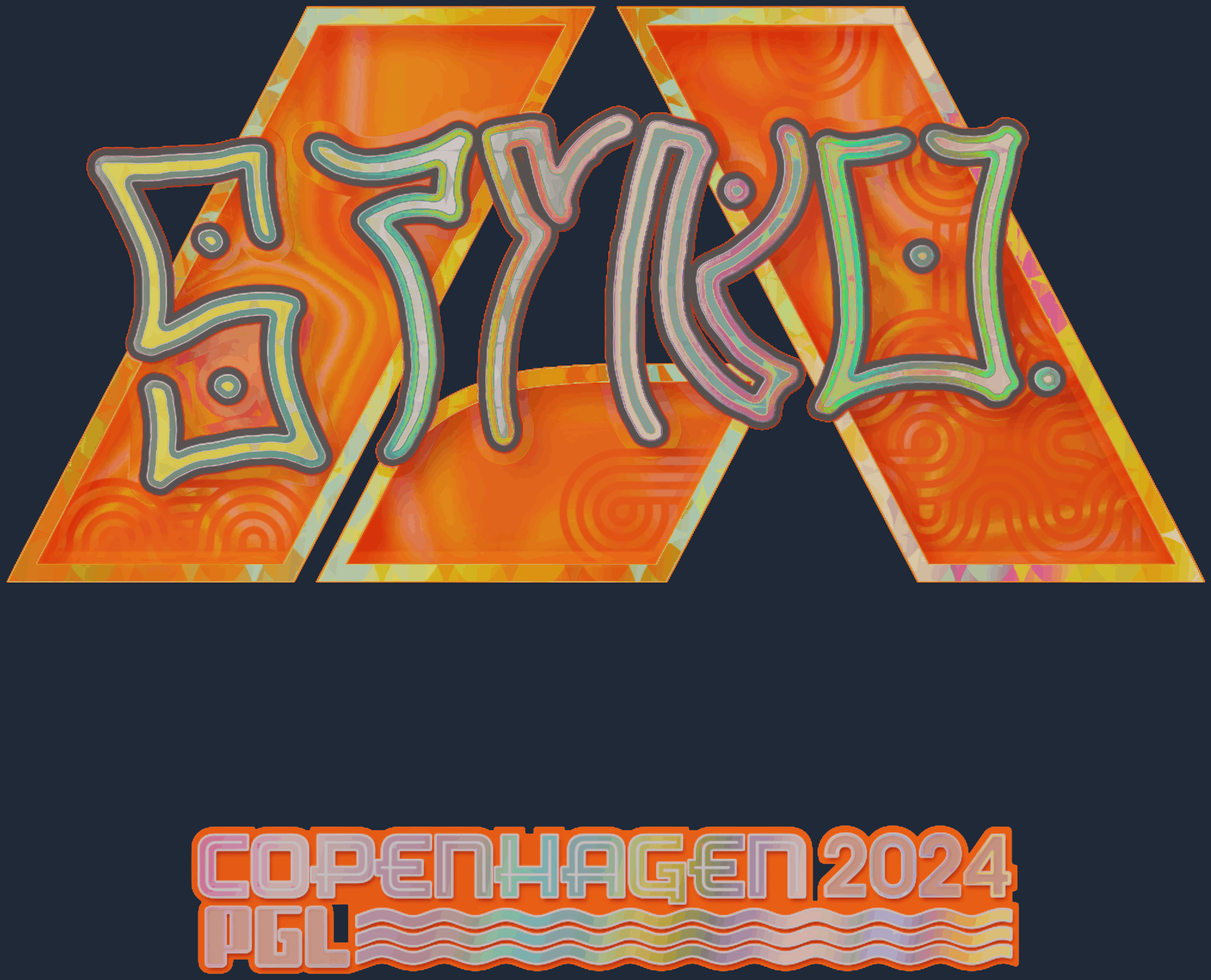 Sticker | STYKO (Holo) | Copenhagen 2024 Image