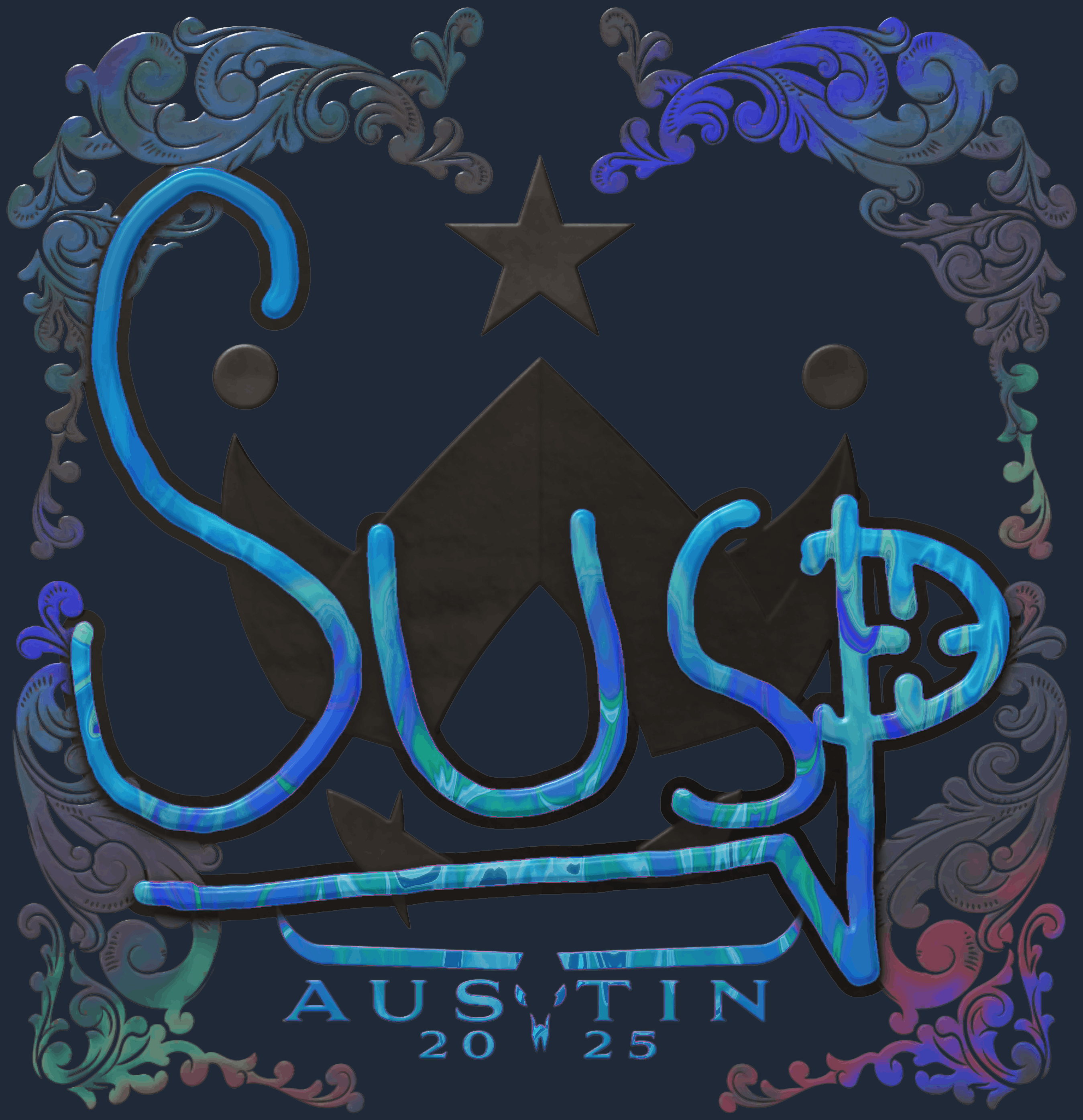 Sticker | susp (Holo) | Austin 2025 Image