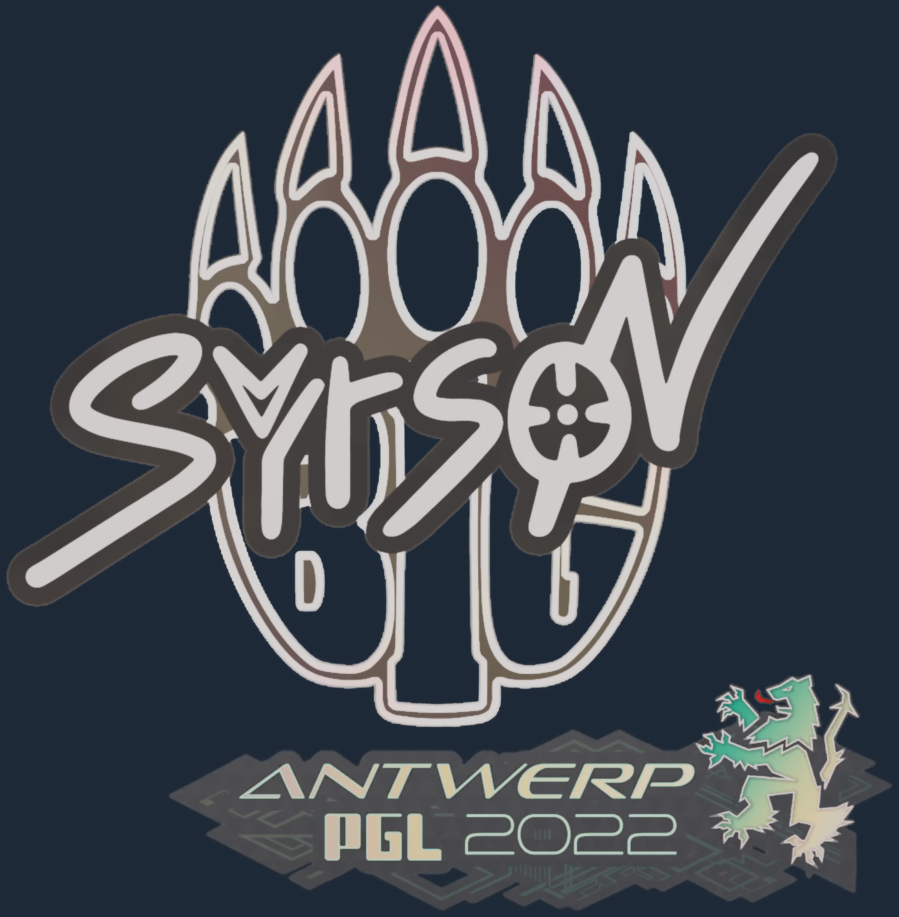 Sticker | syrsoN | Antwerp 2022 Image